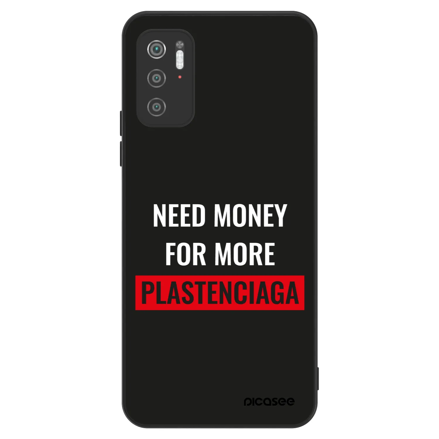 Picasee ULTIMATE CASE Xiaomi Poco M3 Pro 5G - készülékre - More PLASTENCIAGA
