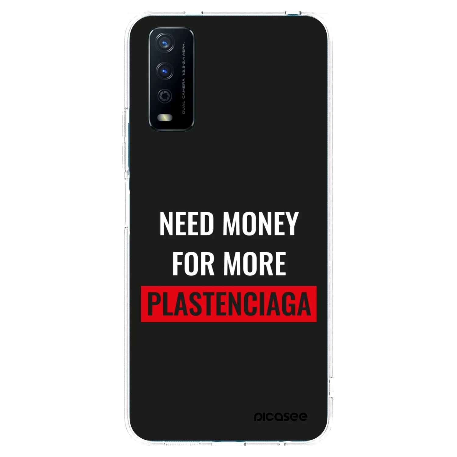 Picasee átlátszó szilikon tok az alábbi mobiltelefonokra Vivo Y11s - More PLASTENCIAGA