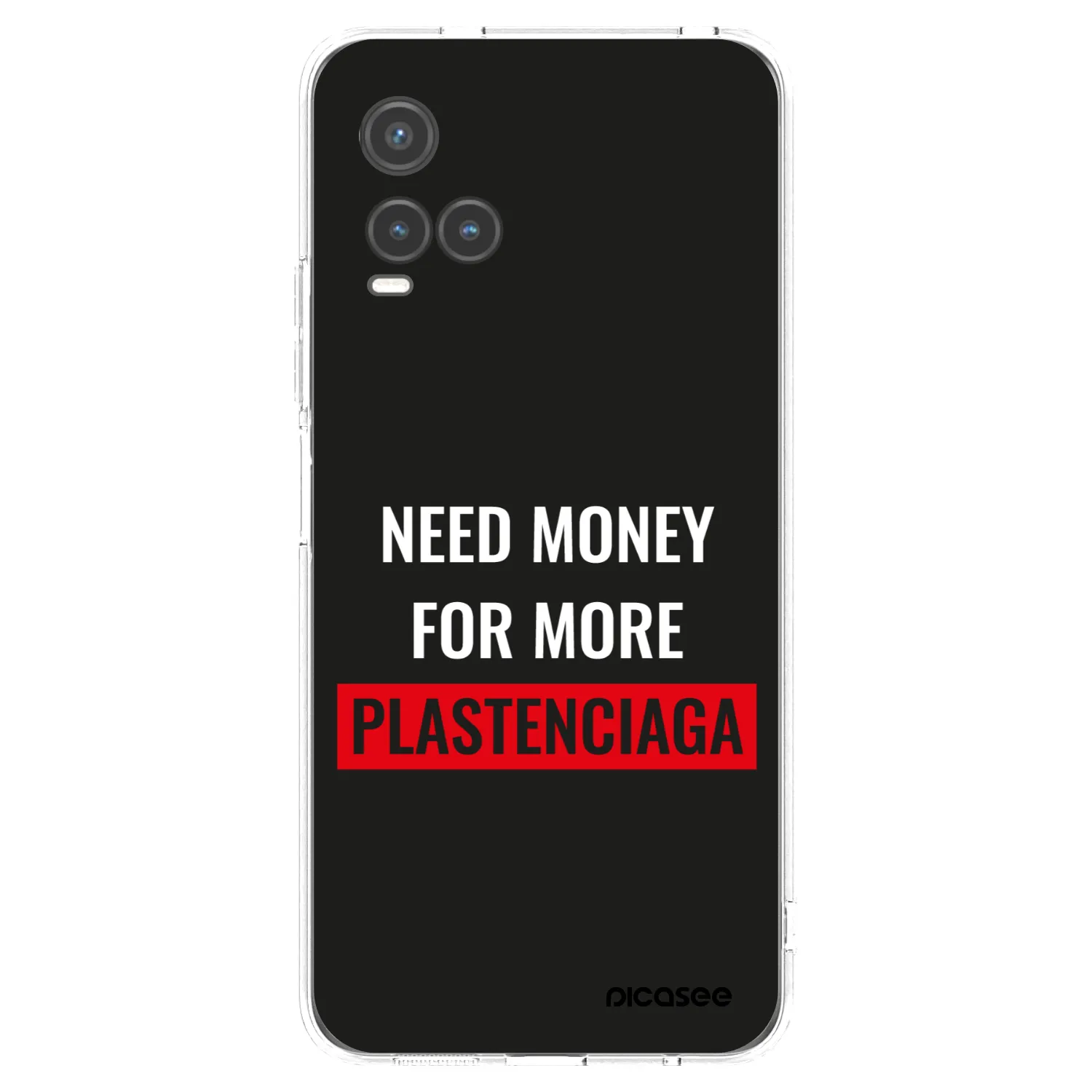 Picasee átlátszó szilikon tok az alábbi mobiltelefonokra Vivo Y33s - More PLASTENCIAGA