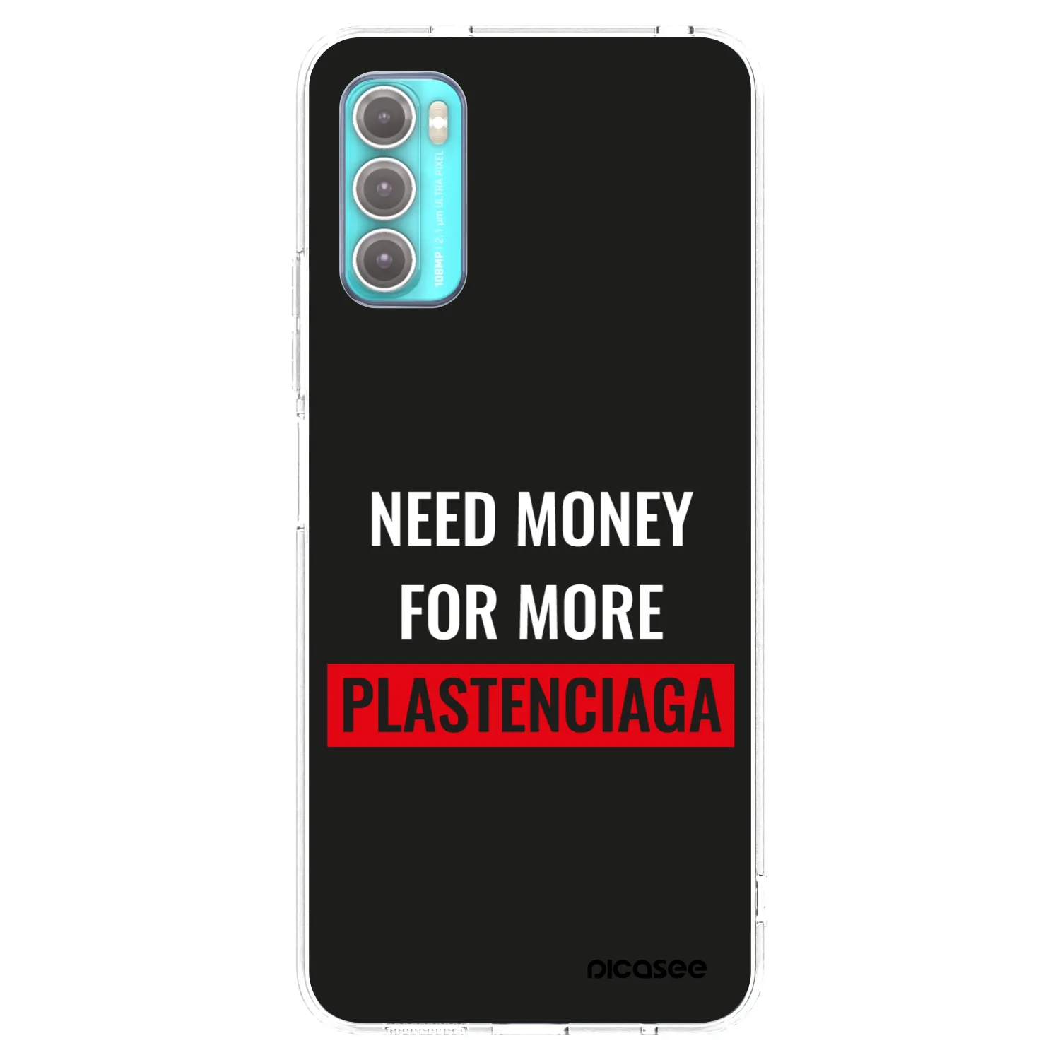 Picasee átlátszó szilikon tok az alábbi mobiltelefonokra Motorola Moto G60 - More PLASTENCIAGA