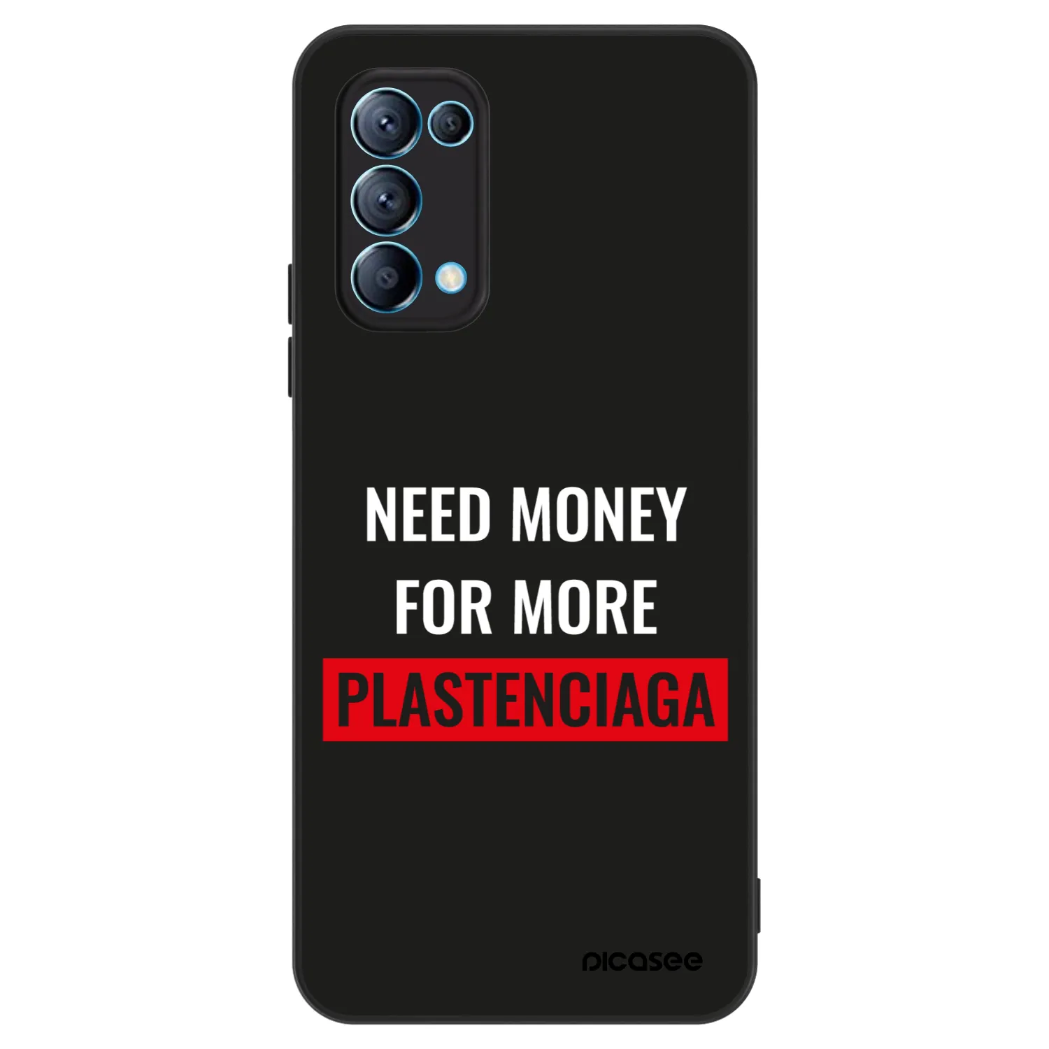 Picasee ULTIMATE CASE OPPO Reno 5 5G - készülékre - More PLASTENCIAGA