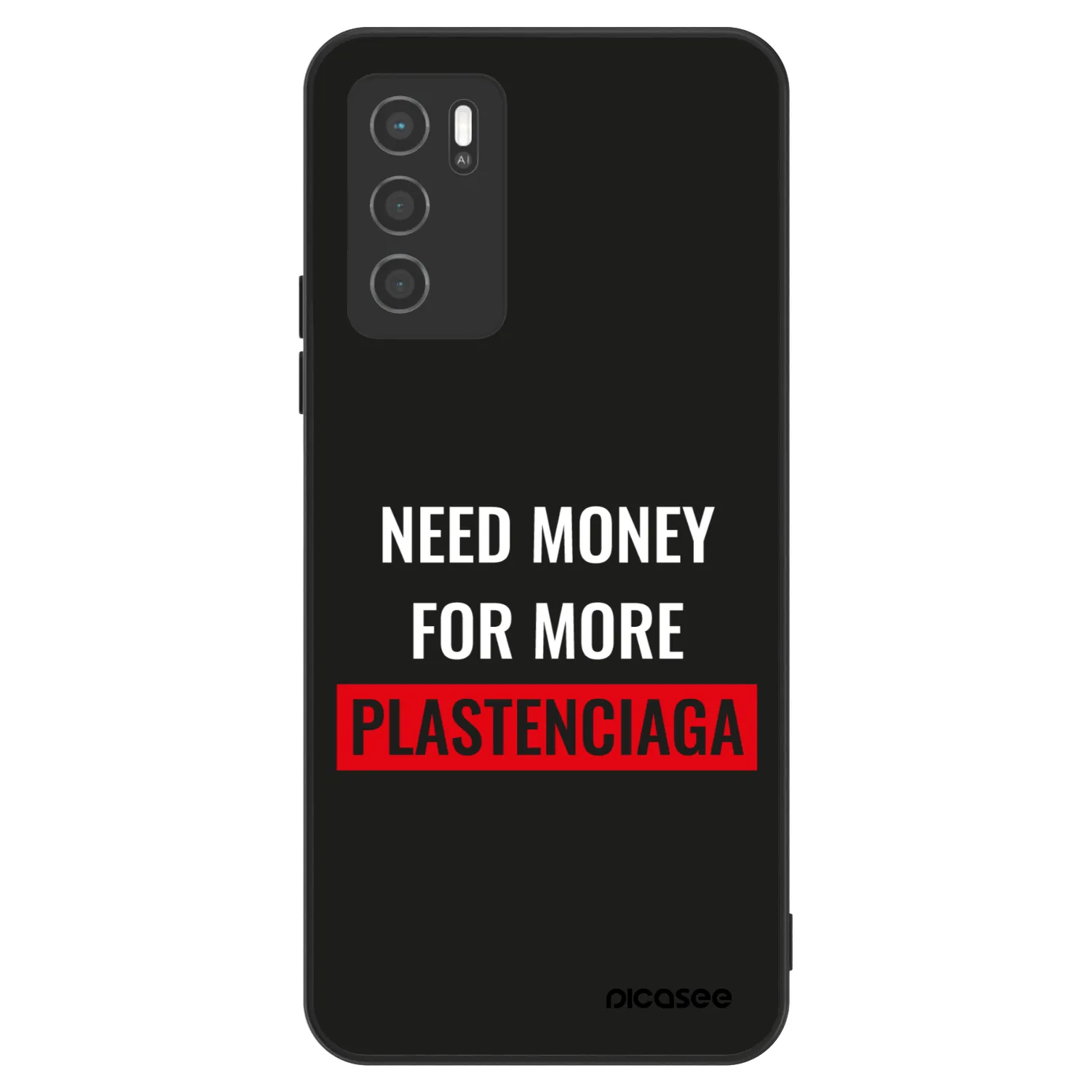 Picasee ULTIMATE CASE OPPO A16 - készülékre - More PLASTENCIAGA
