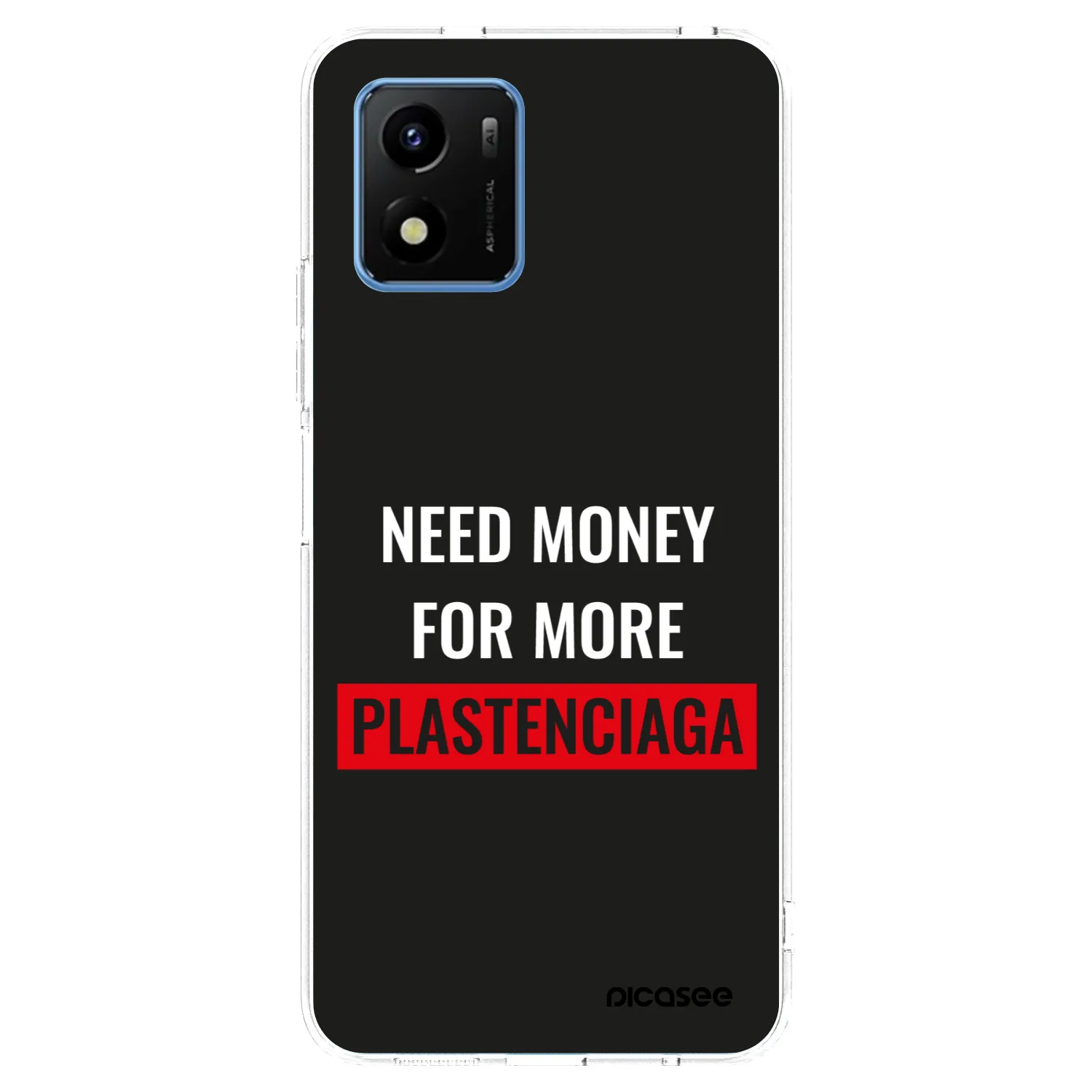 Picasee átlátszó szilikon tok az alábbi mobiltelefonokra Vivo Y01 - More PLASTENCIAGA