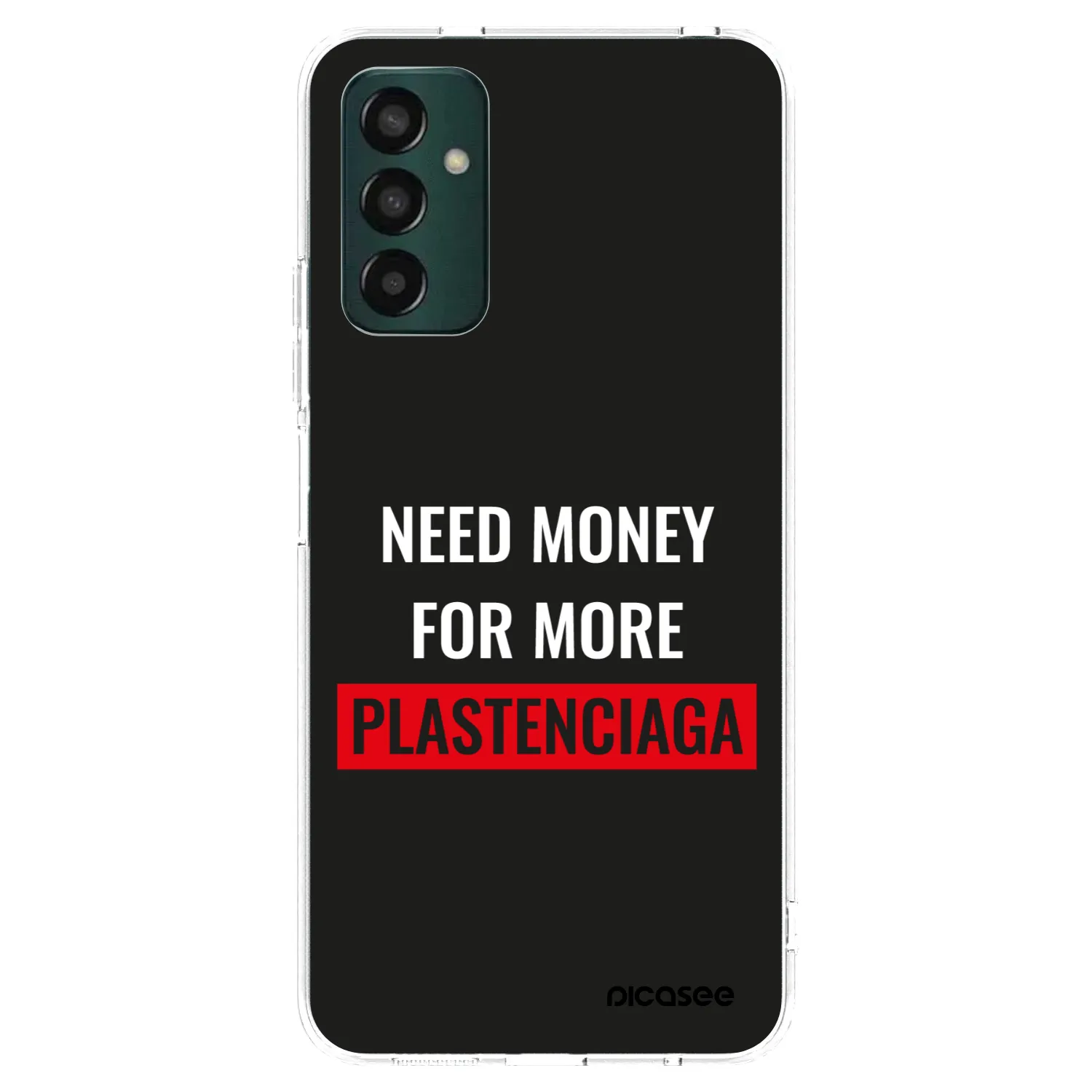Picasee átlátszó szilikon tok az alábbi mobiltelefonokra Samsung Galaxy M13 M135F - More PLASTENCIAGA