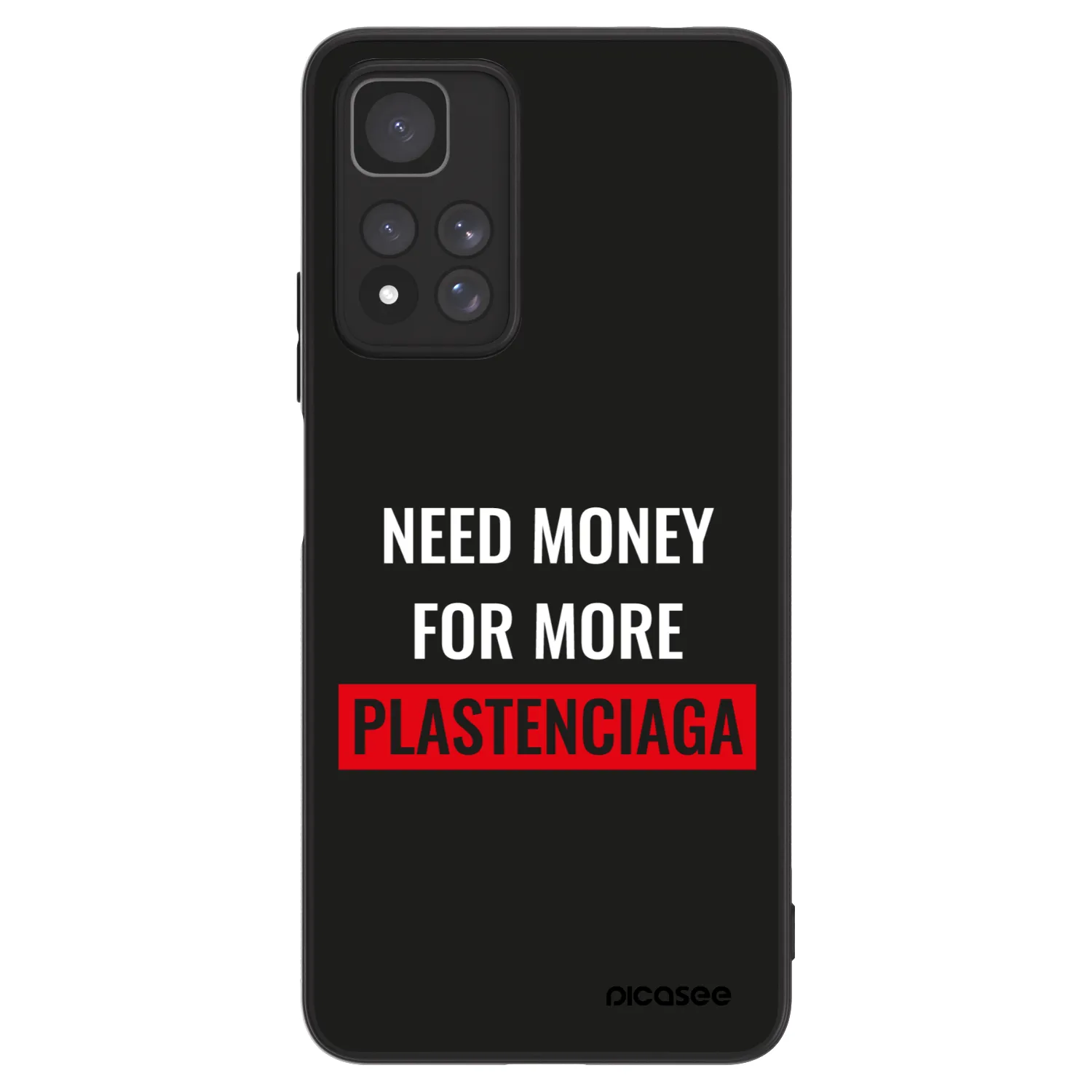 Picasee ULTIMATE CASE Xiaomi Redmi Note 11 Pro+ 5G - készülékre - More PLASTENCIAGA