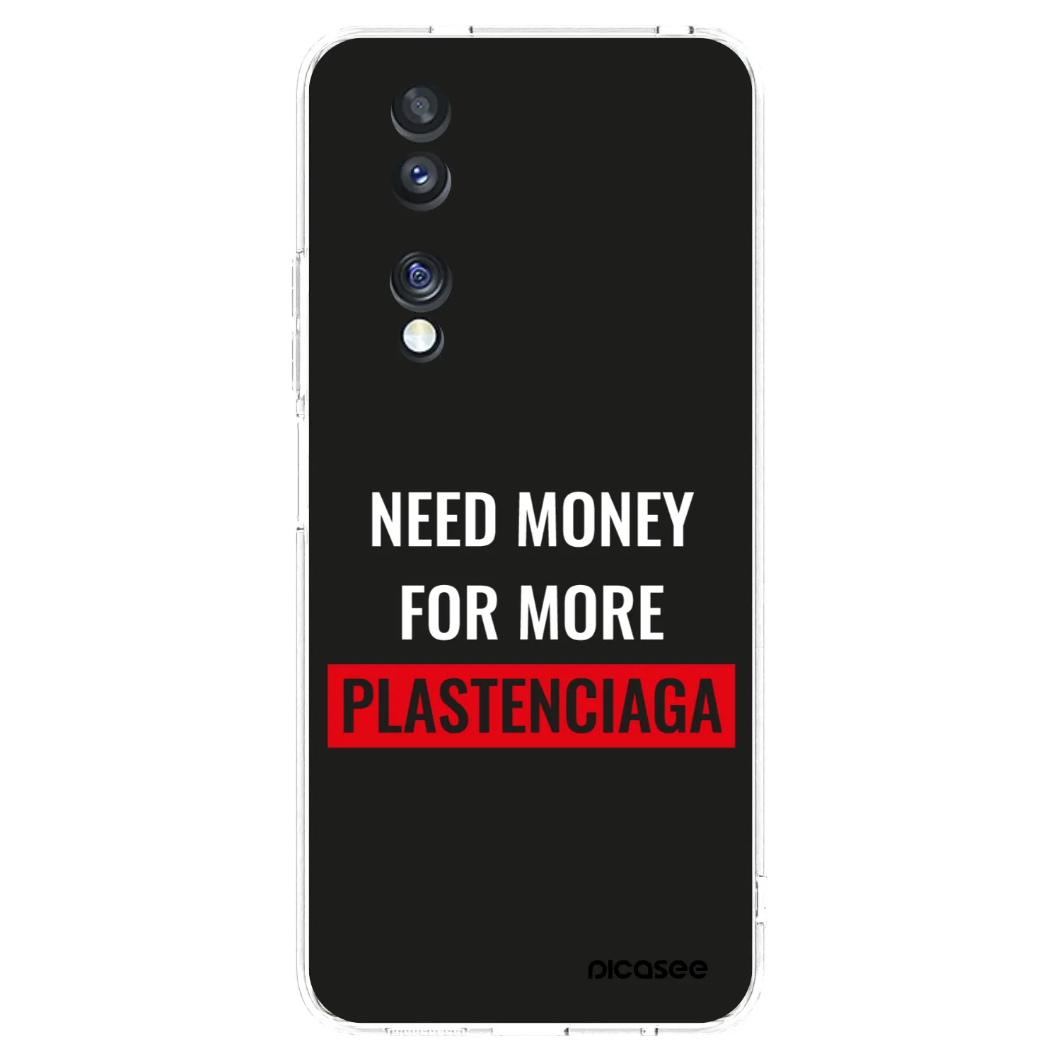 Picasee átlátszó szilikon tok az alábbi mobiltelefonokra Honor 70 - More PLASTENCIAGA