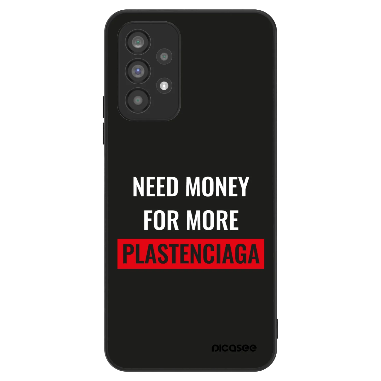 Picasee ULTIMATE CASE Samsung Galaxy A73 5G - készülékre - More PLASTENCIAGA