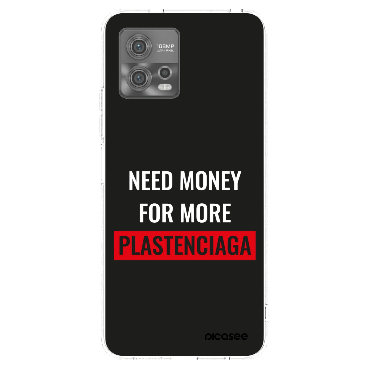 Picasee átlátszó szilikon tok az alábbi mobiltelefonokra Motorola Moto G72 - More PLASTENCIAGA
