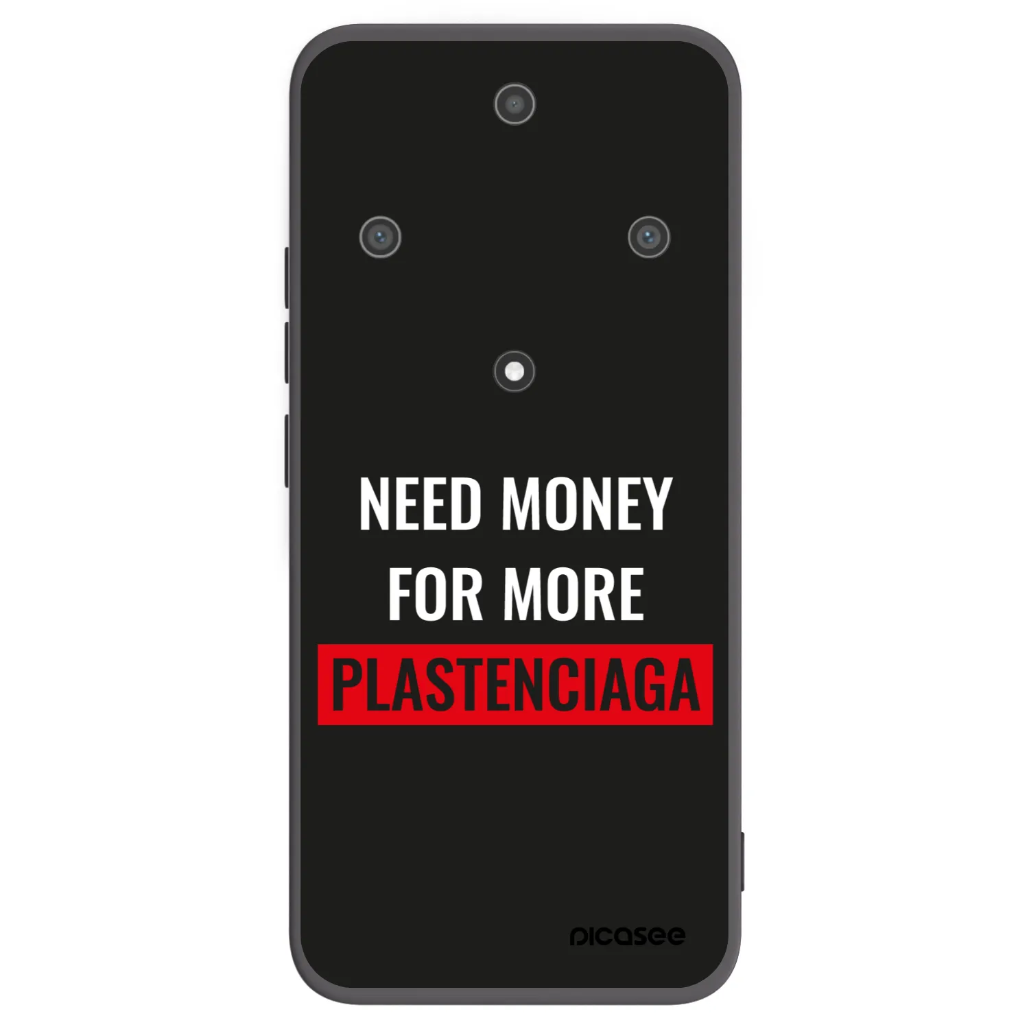 Picasee fekete szilikon tok az alábbi mobiltelefonokra Honor Magic5 Lite 5G - More PLASTENCIAGA