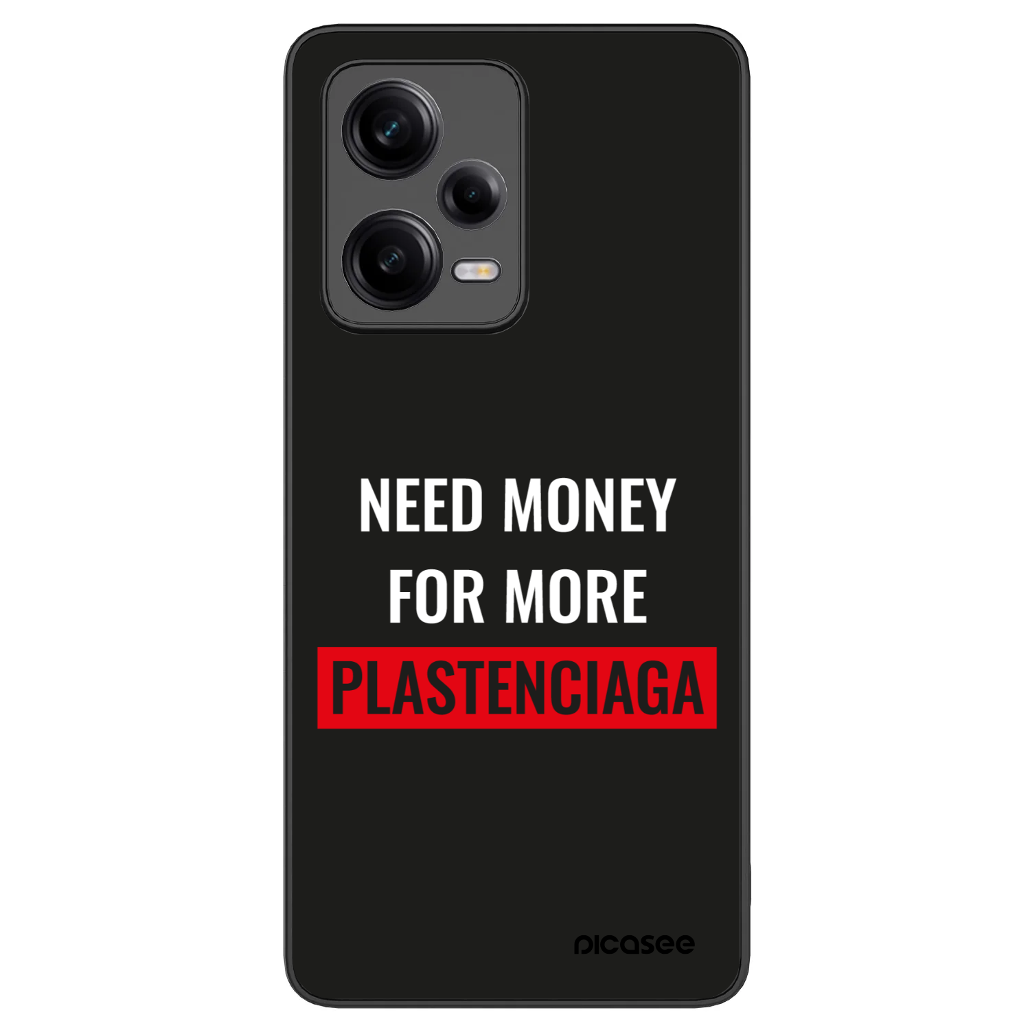 Picasee ULTIMATE CASE Xiaomi Redmi Note 12 Pro 5G - készülékre - More PLASTENCIAGA