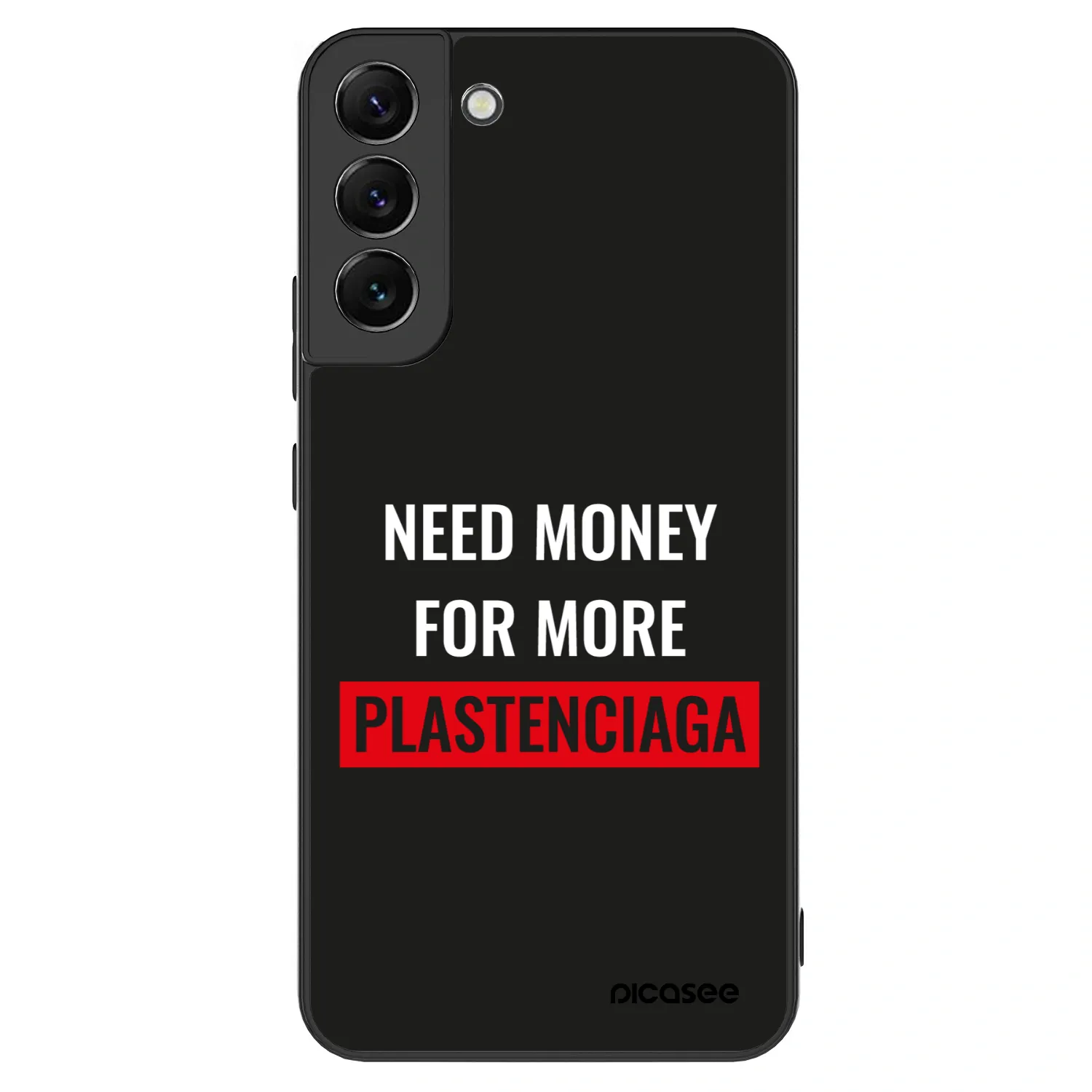 Picasee ULTIMATE CASE PowerShare Samsung Galaxy S22+ 5G - készülékre - More PLASTENCIAGA