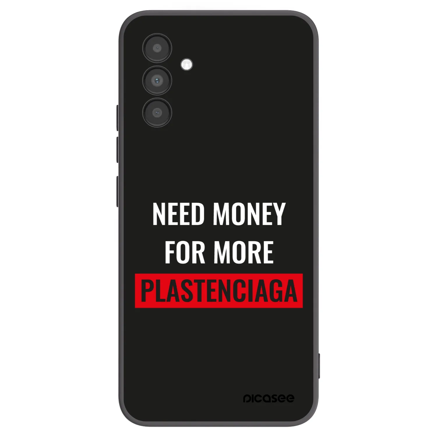 Picasee fekete szilikon tok az alábbi mobiltelefonokra Samsung Galaxy A04s A047F - More PLASTENCIAGA