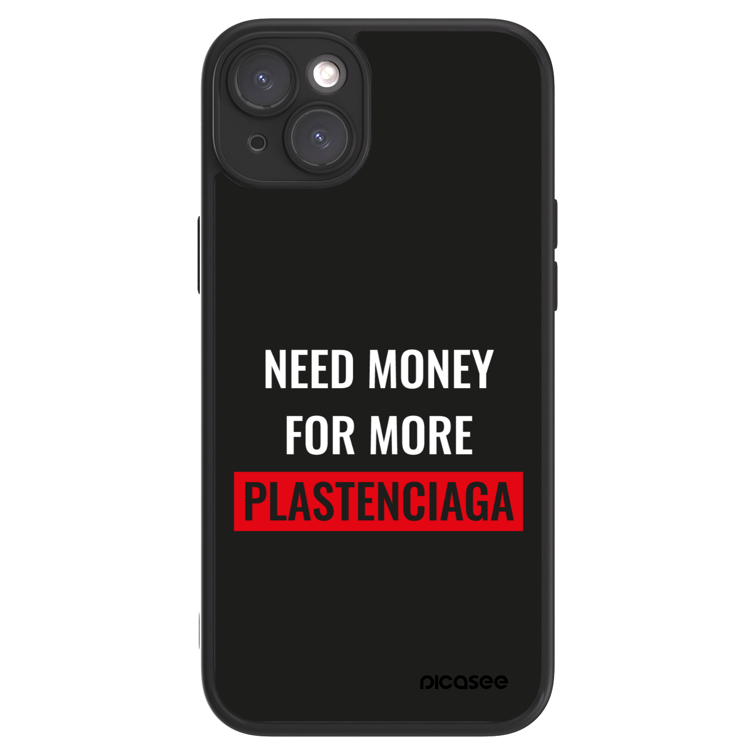 Picasee ULTIMATE CASE MagSafe Apple iPhone 15 Plus - készülékre - More PLASTENCIAGA