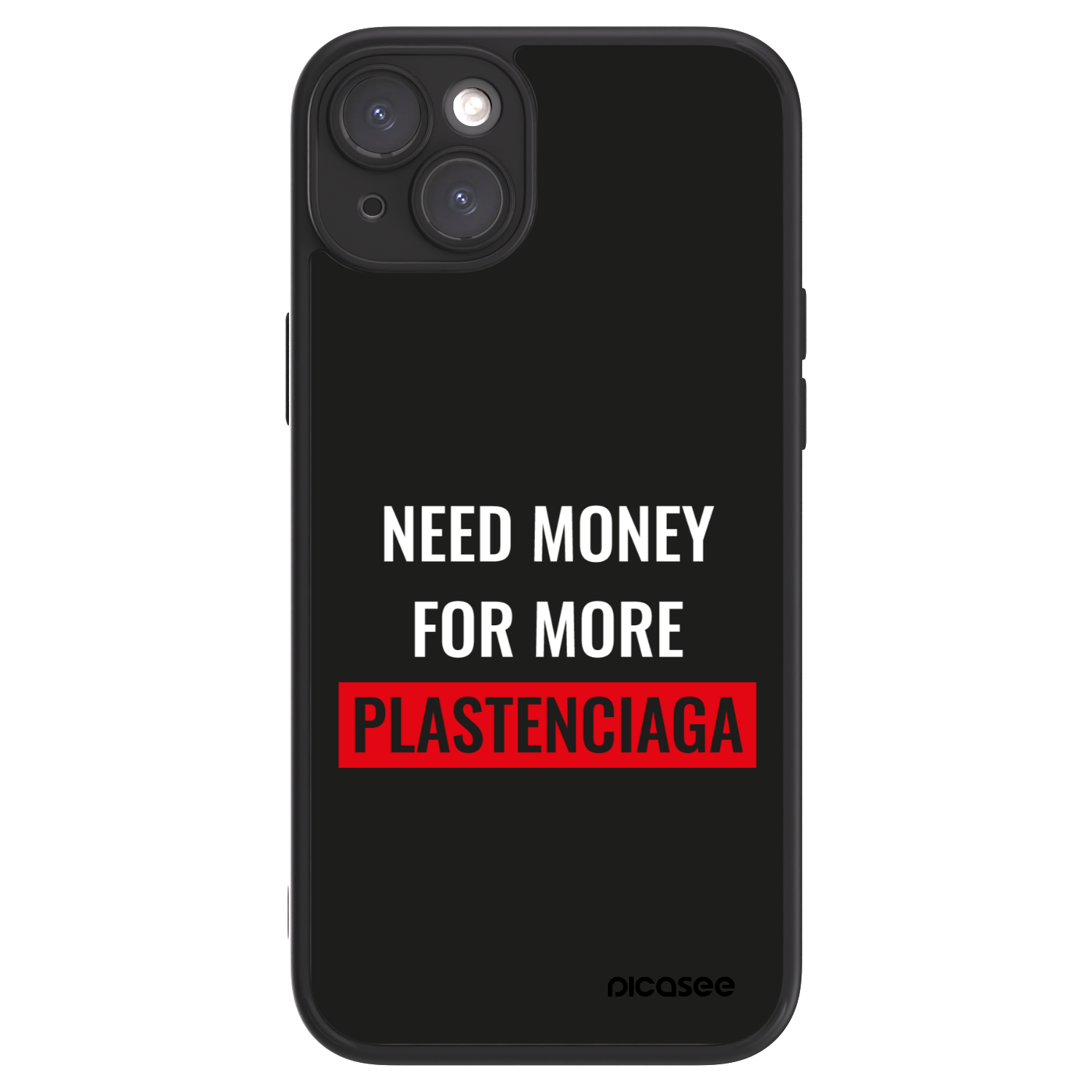 Picasee ULTIMATE CASE Apple iPhone 15 Plus - készülékre - More PLASTENCIAGA