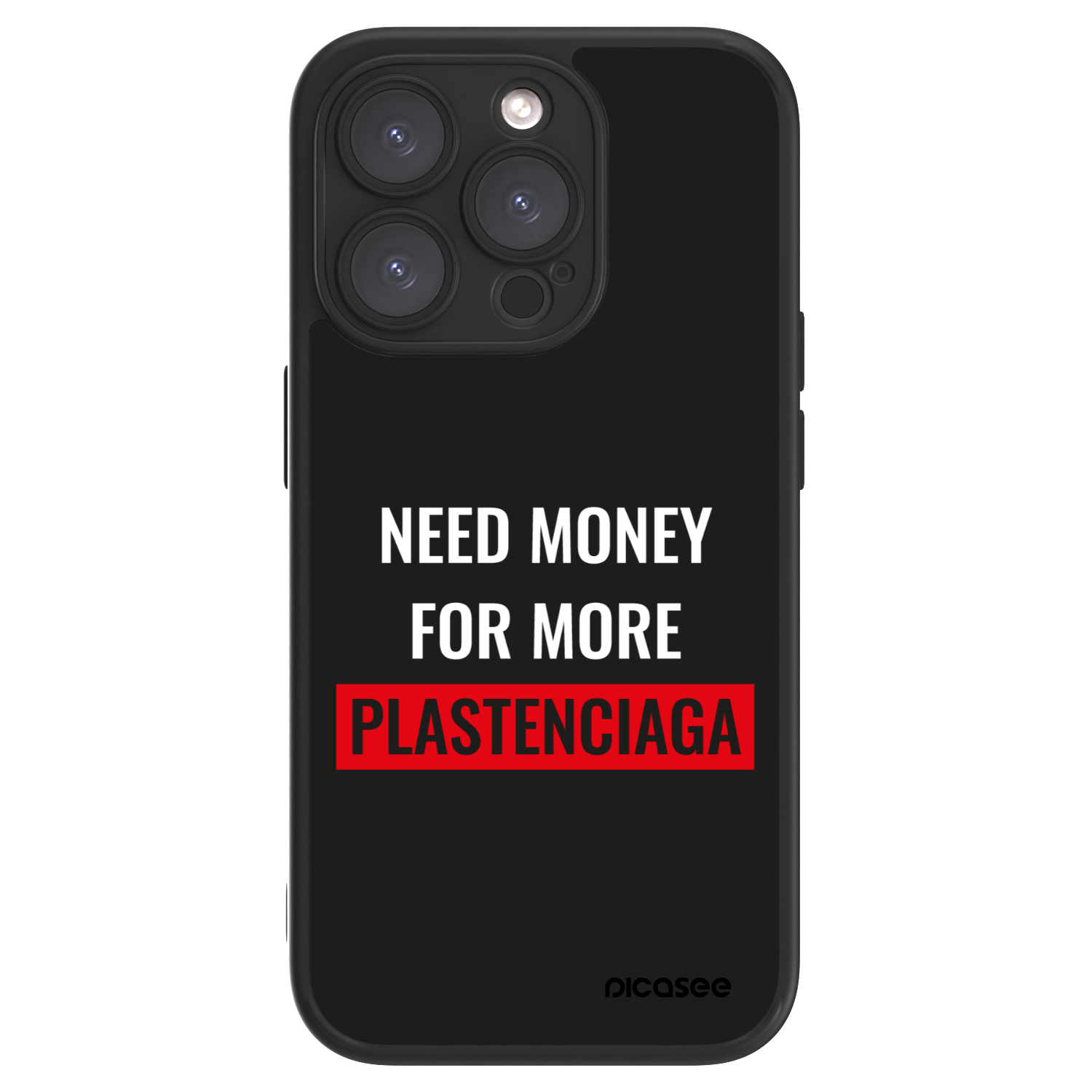 Picasee ULTIMATE CASE MagSafe Apple iPhone 15 Pro - készülékre - More PLASTENCIAGA