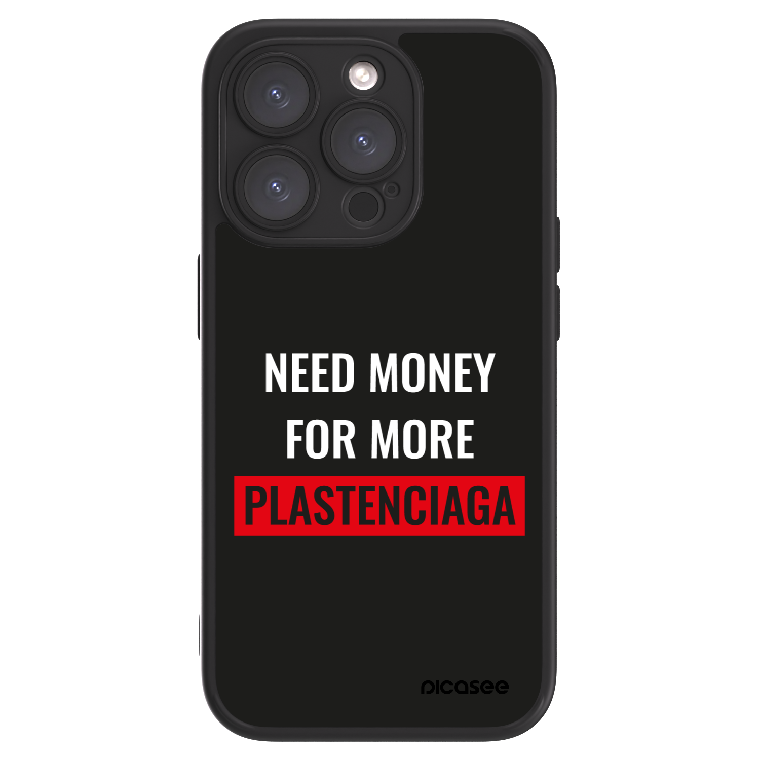 Picasee ULTIMATE CASE Apple iPhone 15 Pro - készülékre - More PLASTENCIAGA