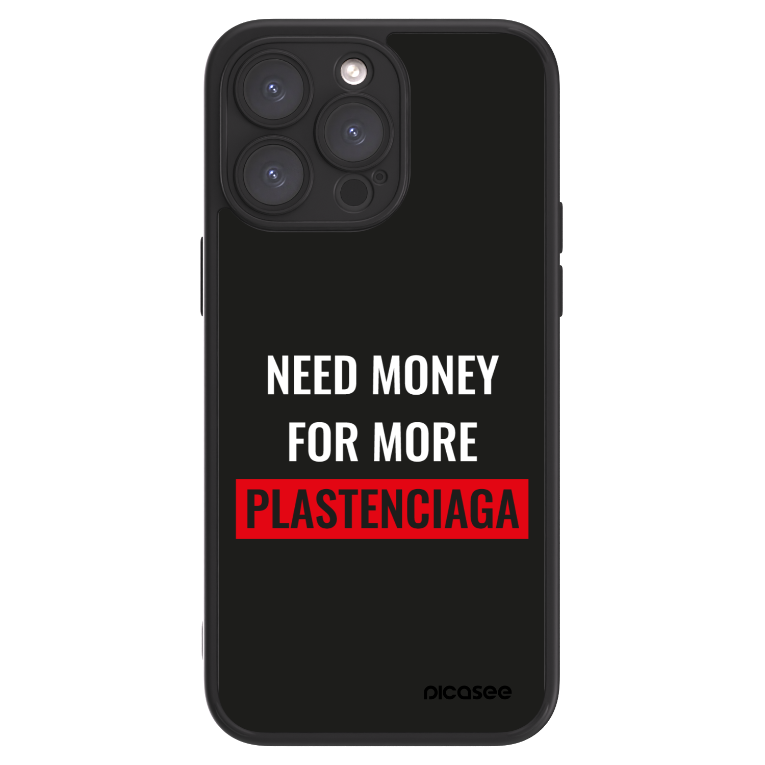 Picasee ULTIMATE CASE Apple iPhone 15 Pro Max - készülékre - More PLASTENCIAGA