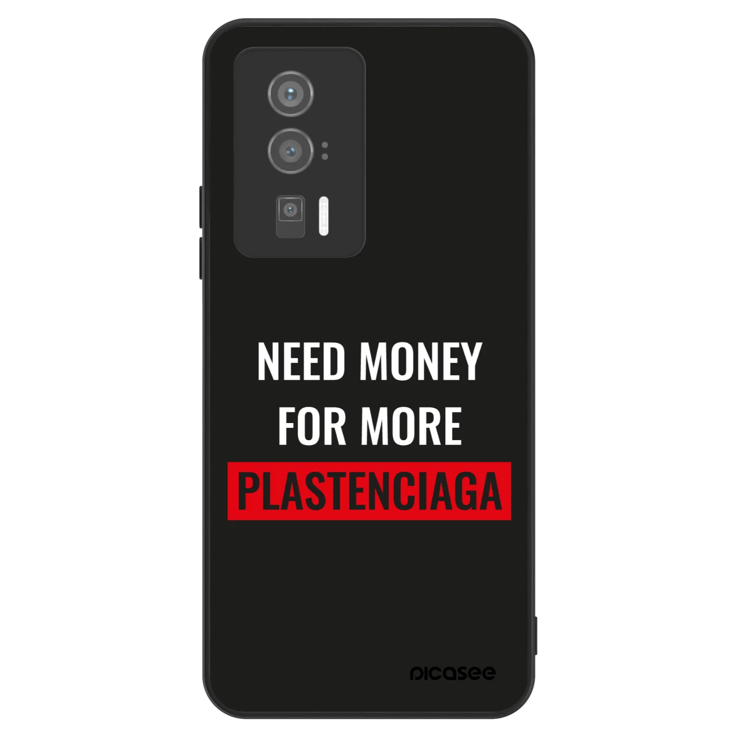 Picasee ULTIMATE CASE Xiaomi Poco F5 Pro 5G - készülékre - More PLASTENCIAGA