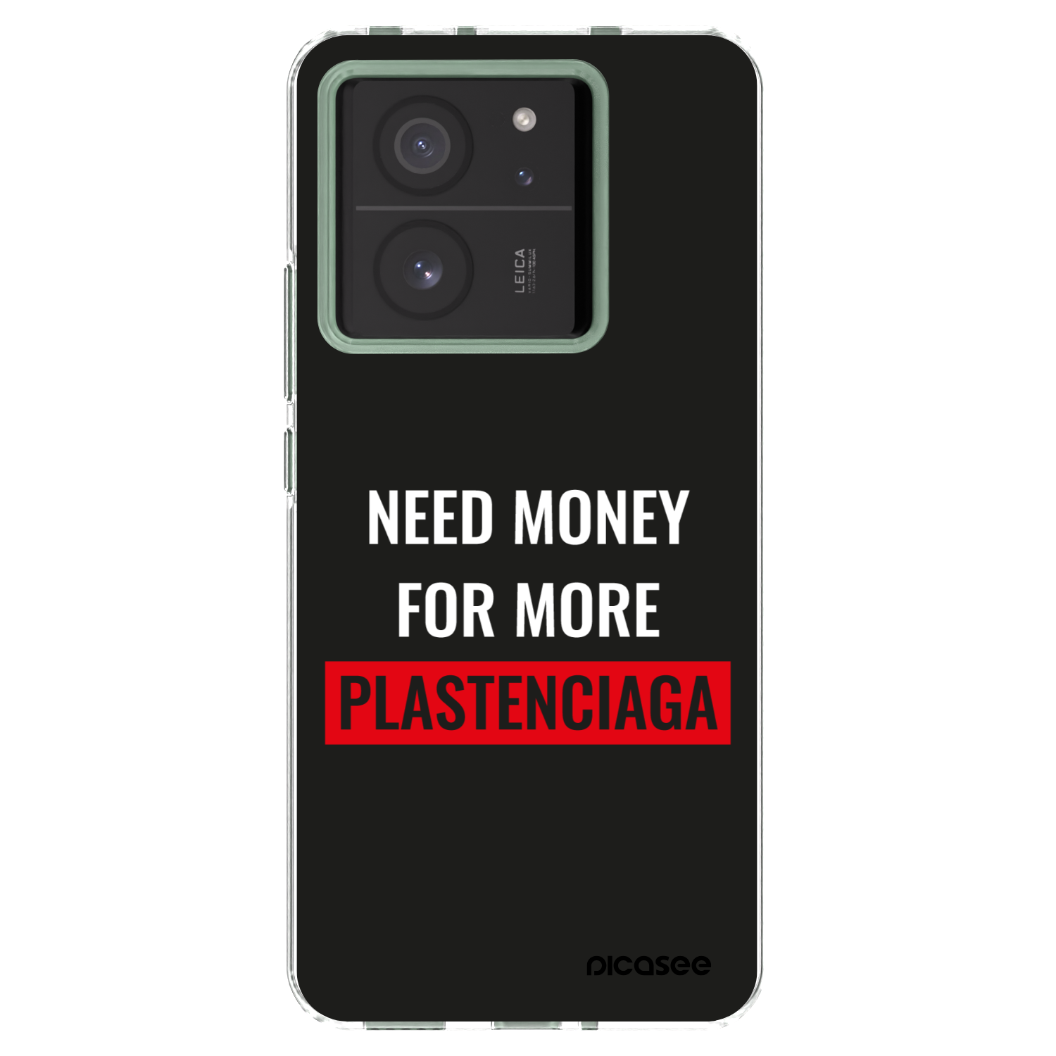 Picasee átlátszó szilikon tok az alábbi mobiltelefonokra Xiaomi 13T Pro - More PLASTENCIAGA