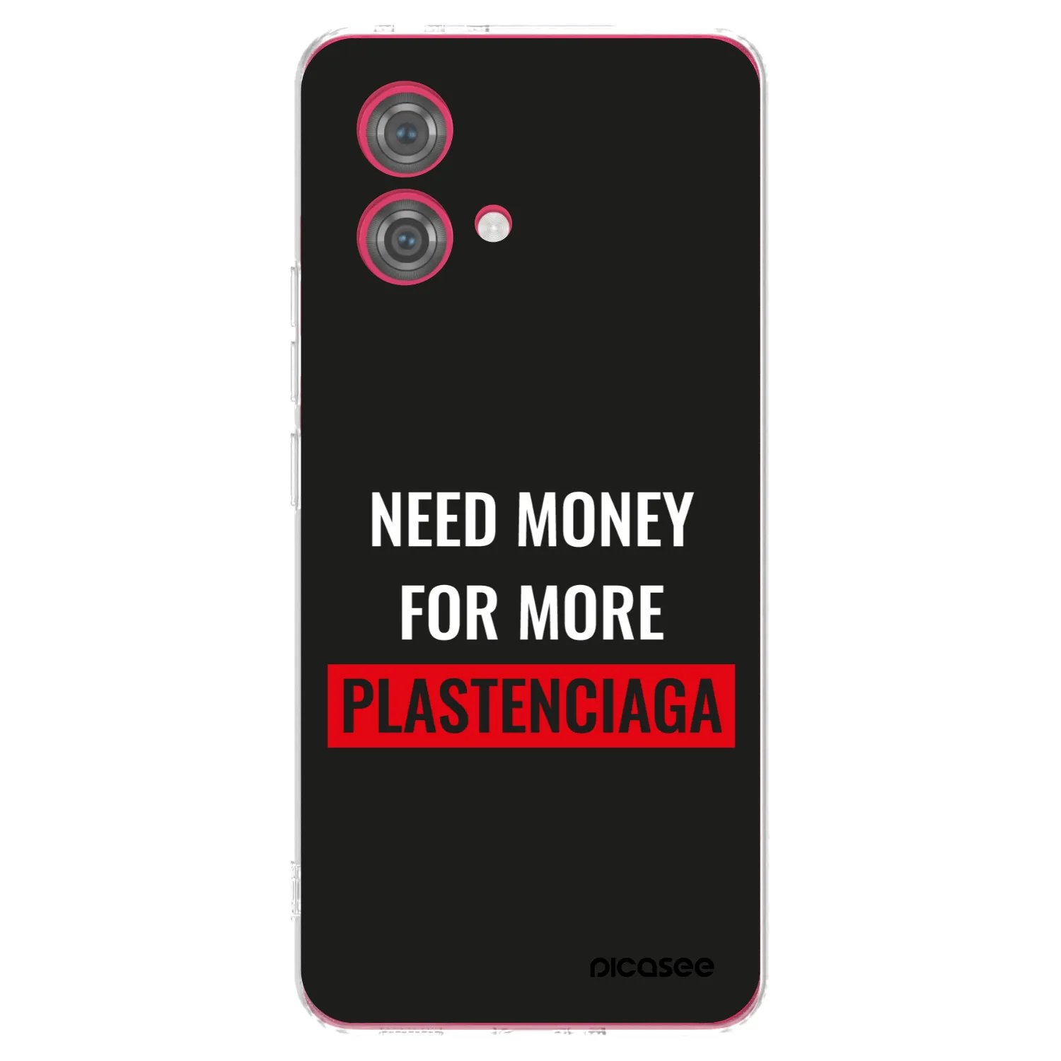 Picasee átlátszó szilikon tok az alábbi mobiltelefonokra Motorola Moto G84 5G - More PLASTENCIAGA