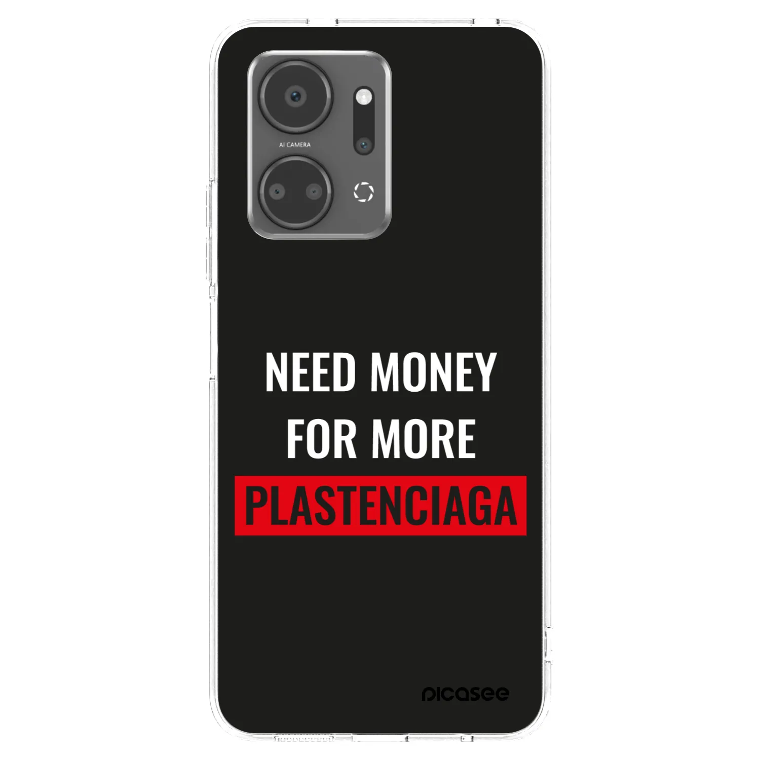 Picasee átlátszó szilikon tok az alábbi mobiltelefonokra Honor X7a - More PLASTENCIAGA