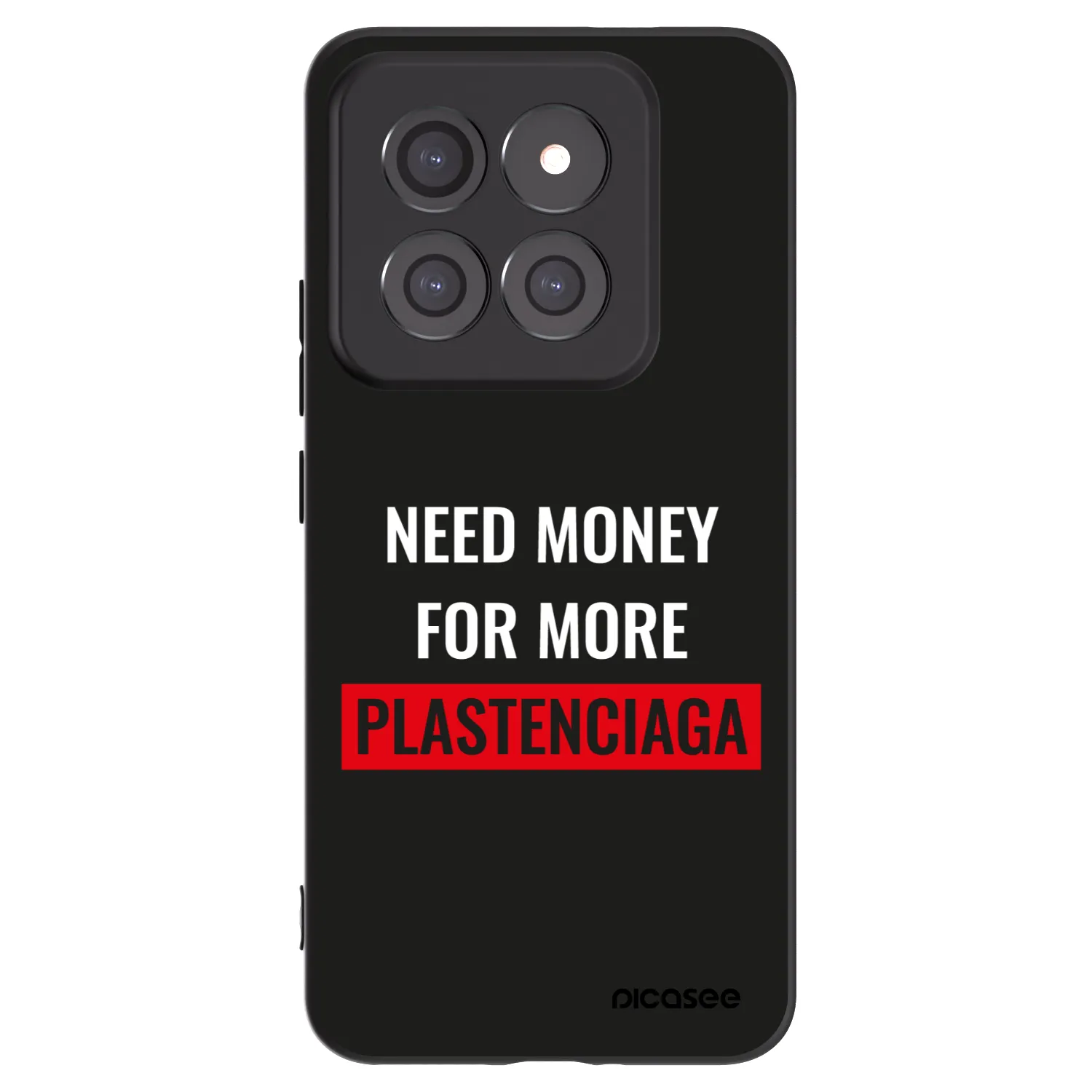 Picasee fekete szilikon tok az alábbi mobiltelefonokra Xiaomi 14 Pro - More PLASTENCIAGA