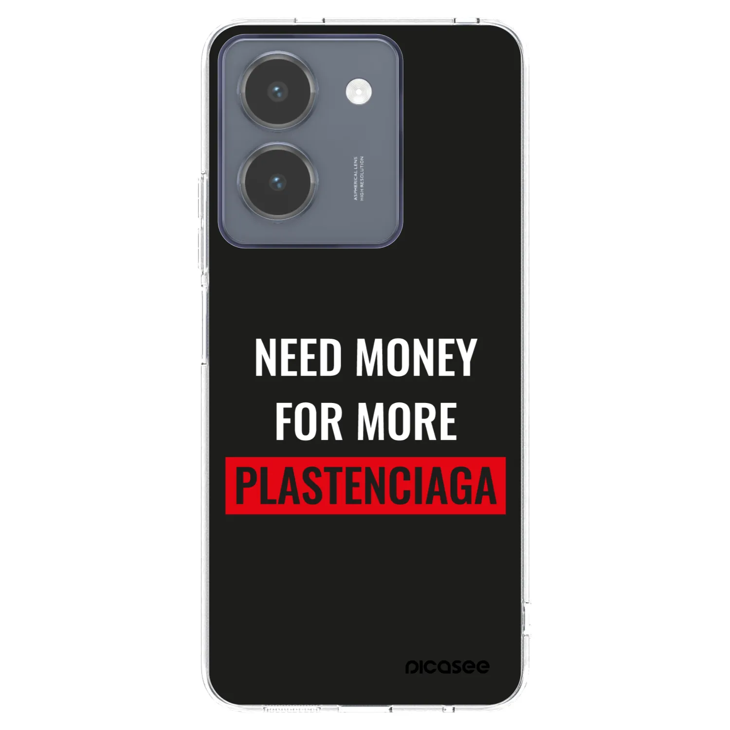 Picasee átlátszó szilikon tok az alábbi mobiltelefonokra Vivo Y36 4G - More PLASTENCIAGA