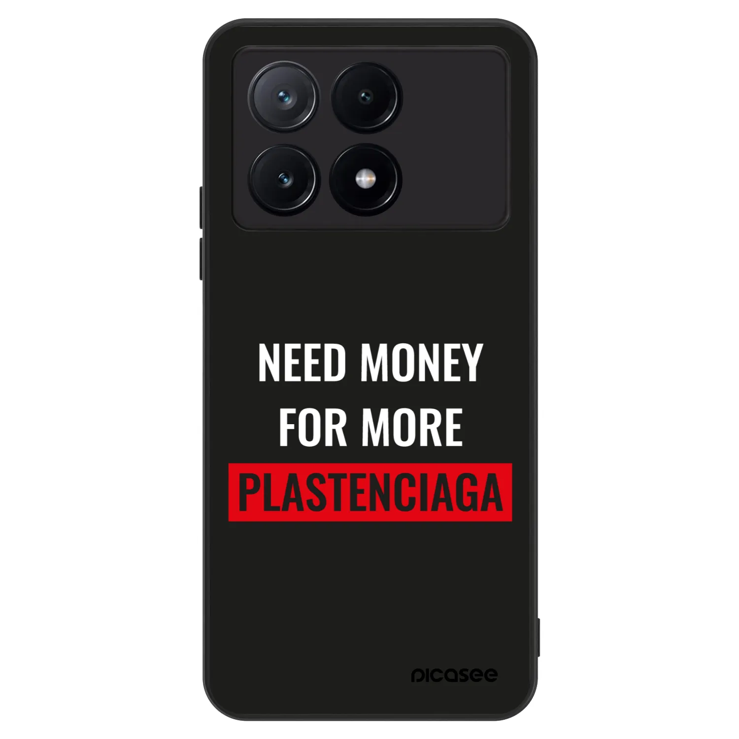 Picasee ULTIMATE CASE Xiaomi Poco X6 Pro - készülékre - More PLASTENCIAGA