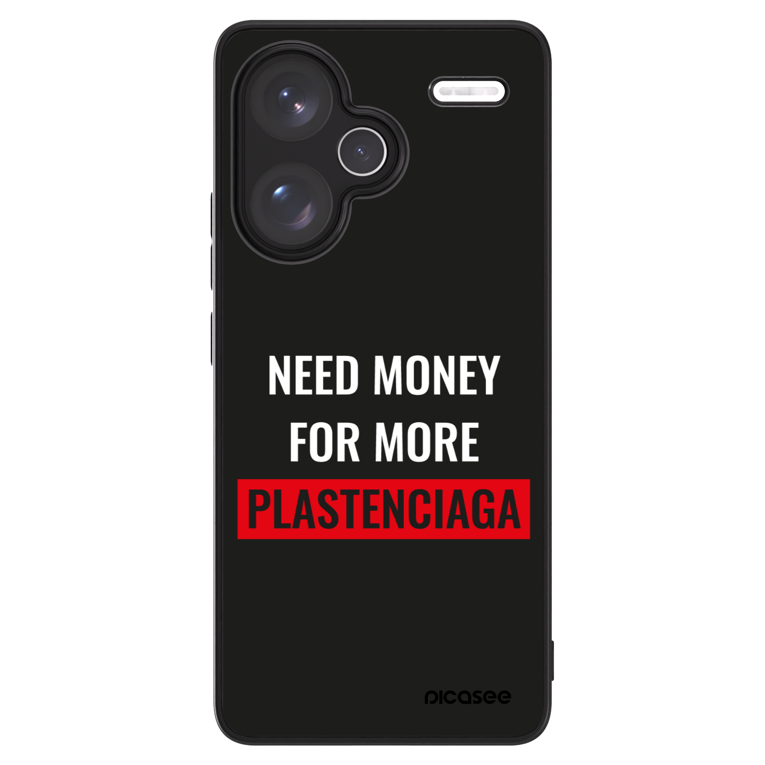 Picasee ULTIMATE CASE Xiaomi Redmi Note 13 Pro+ 5G - készülékre - More PLASTENCIAGA