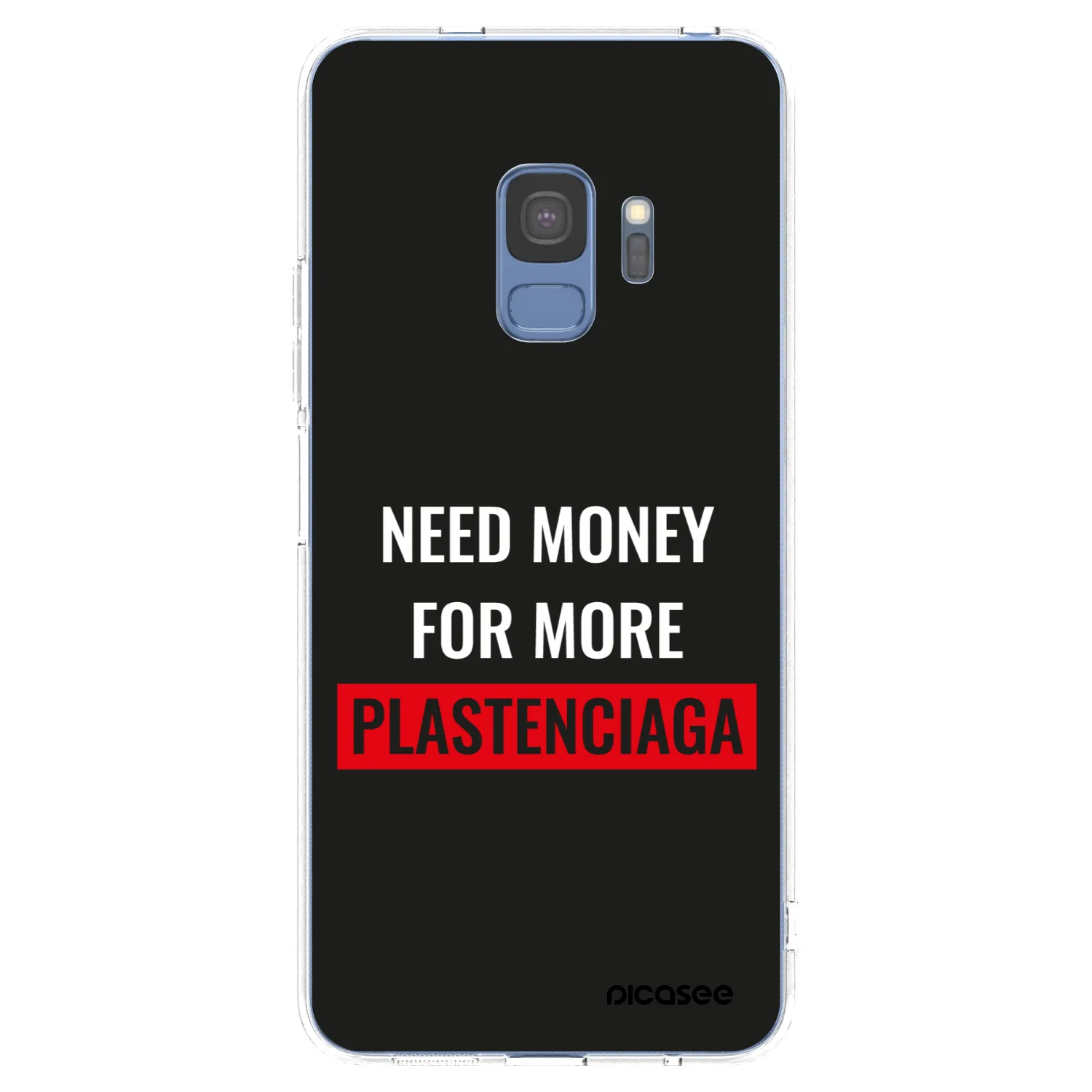 Picasee átlátszó szilikon tok az alábbi mobiltelefonokra Samsung Galaxy S9 G960F - More PLASTENCIAGA