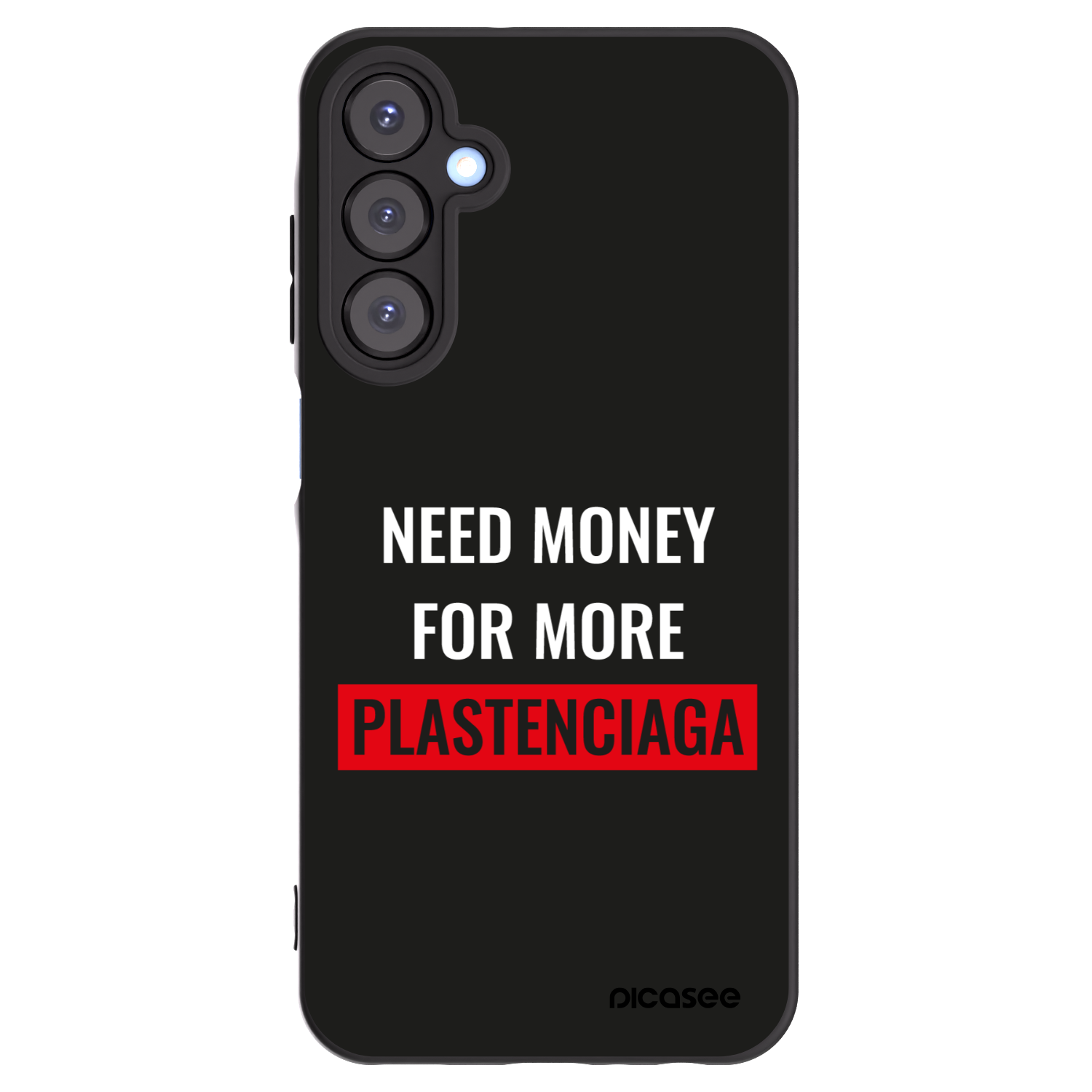 Picasee fekete szilikon tok az alábbi mobiltelefonokra Samsung Galaxy A25 A256B 5G - More PLASTENCIAGA