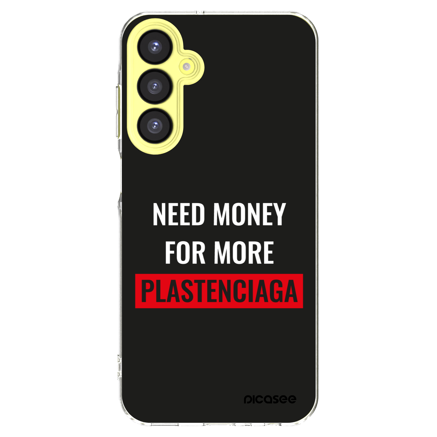 Picasee átlátszó szilikon tok az alábbi mobiltelefonokra Samsung Galaxy A25 A256B 5G - More PLASTENCIAGA