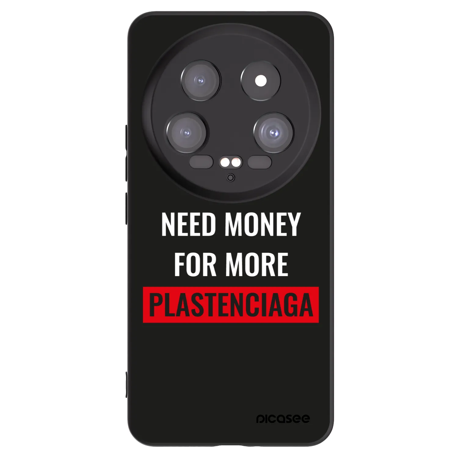 Picasee fekete szilikon tok az alábbi mobiltelefonokra Xiaomi 14 Ultra - More PLASTENCIAGA