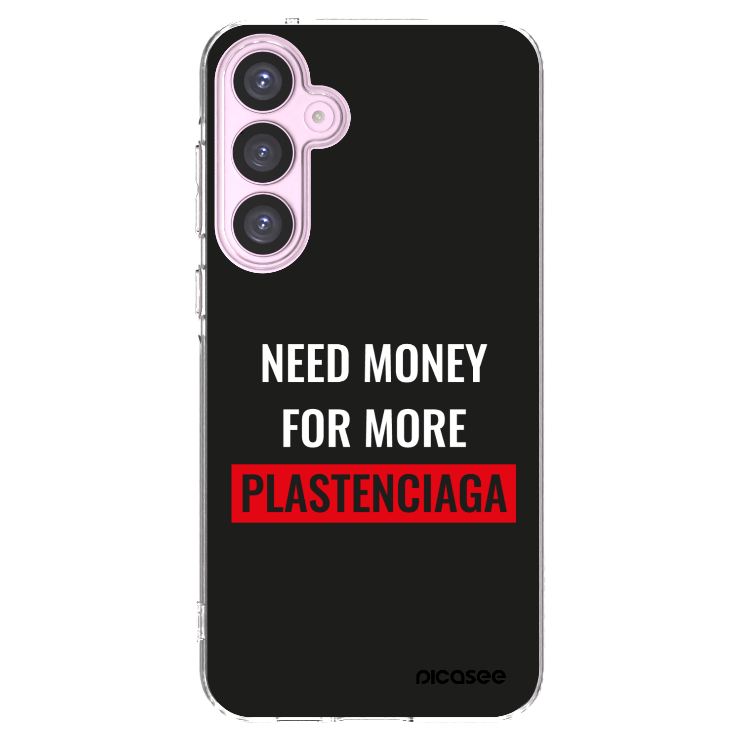 Picasee átlátszó szilikon tok az alábbi mobiltelefonokra Samsung Galaxy A55 5G A556B - More PLASTENCIAGA