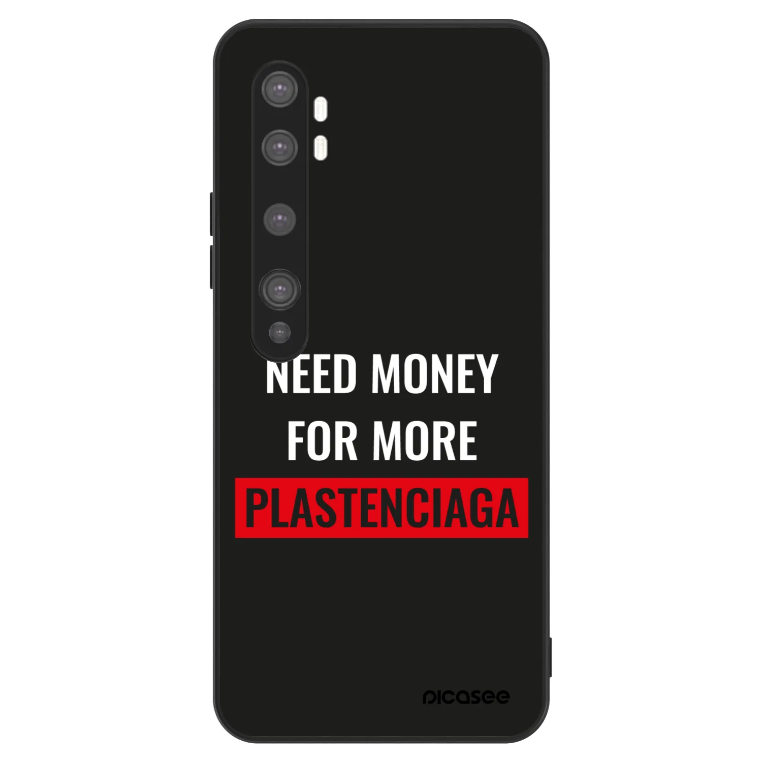 Picasee ULTIMATE CASE Xiaomi Mi Note 10 (Pro) - készülékre - More PLASTENCIAGA