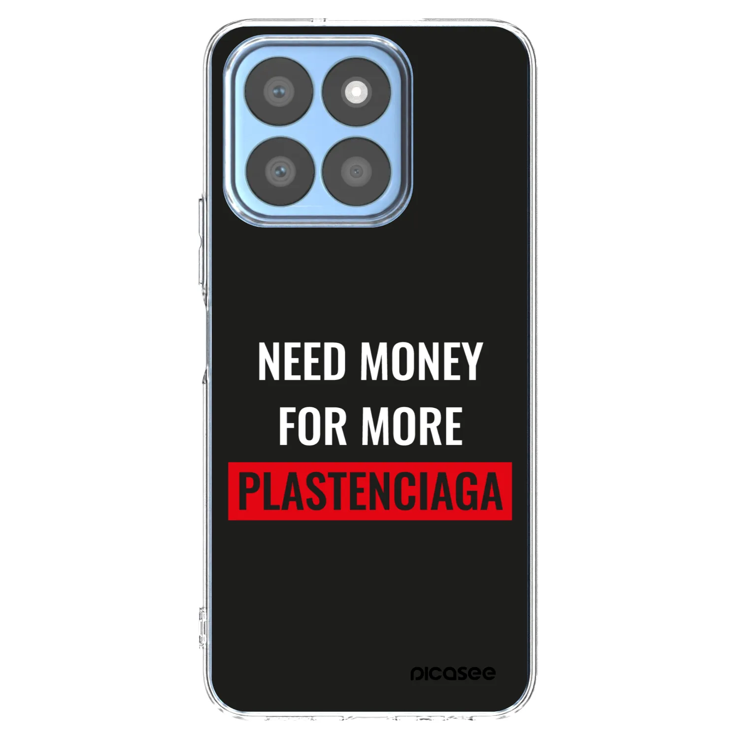 Picasee átlátszó szilikon tok az alábbi mobiltelefonokra Honor X8b - More PLASTENCIAGA