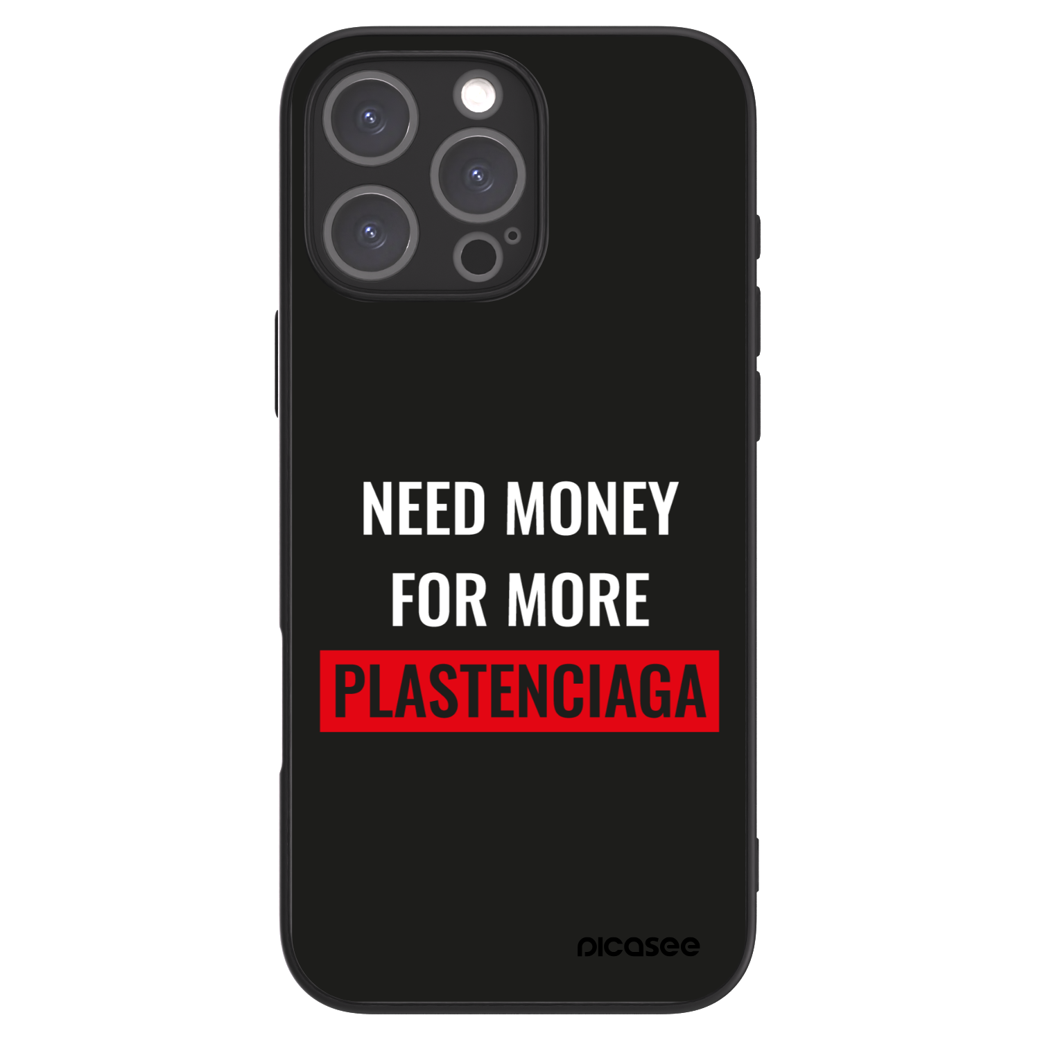 Picasee ULTIMATE CASE MagSafe Apple iPhone 16 Pro Max - készülékre - More PLASTENCIAGA