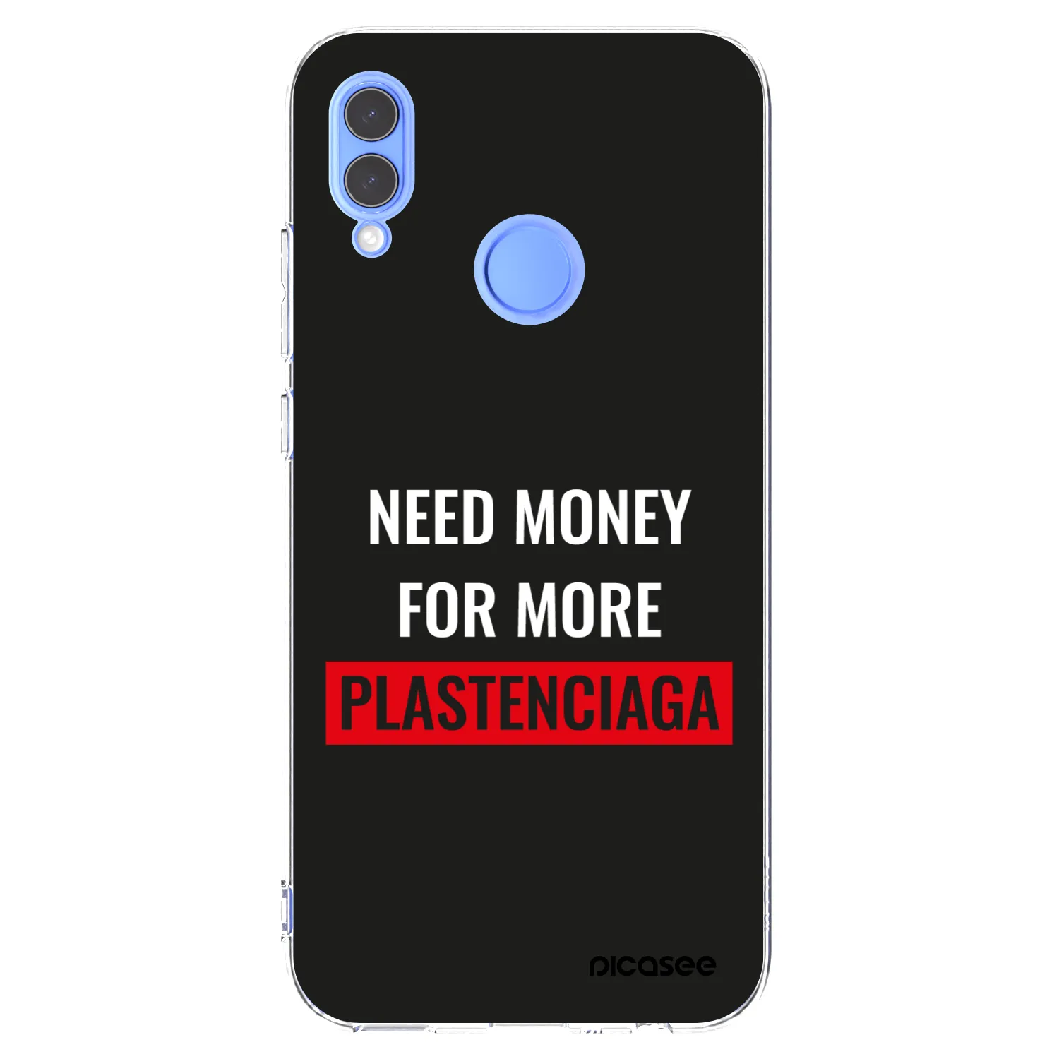 Picasee átlátszó szilikon tok az alábbi mobiltelefonokra Huawei P Smart 2019 - More PLASTENCIAGA