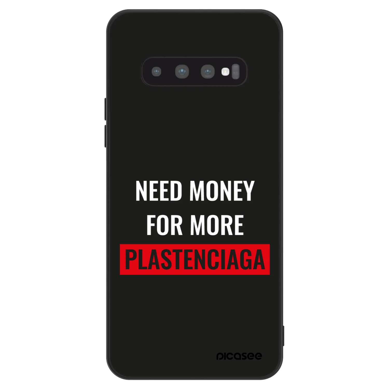 Picasee ULTIMATE CASE Samsung Galaxy S10 Plus G975 - készülékre - More PLASTENCIAGA
