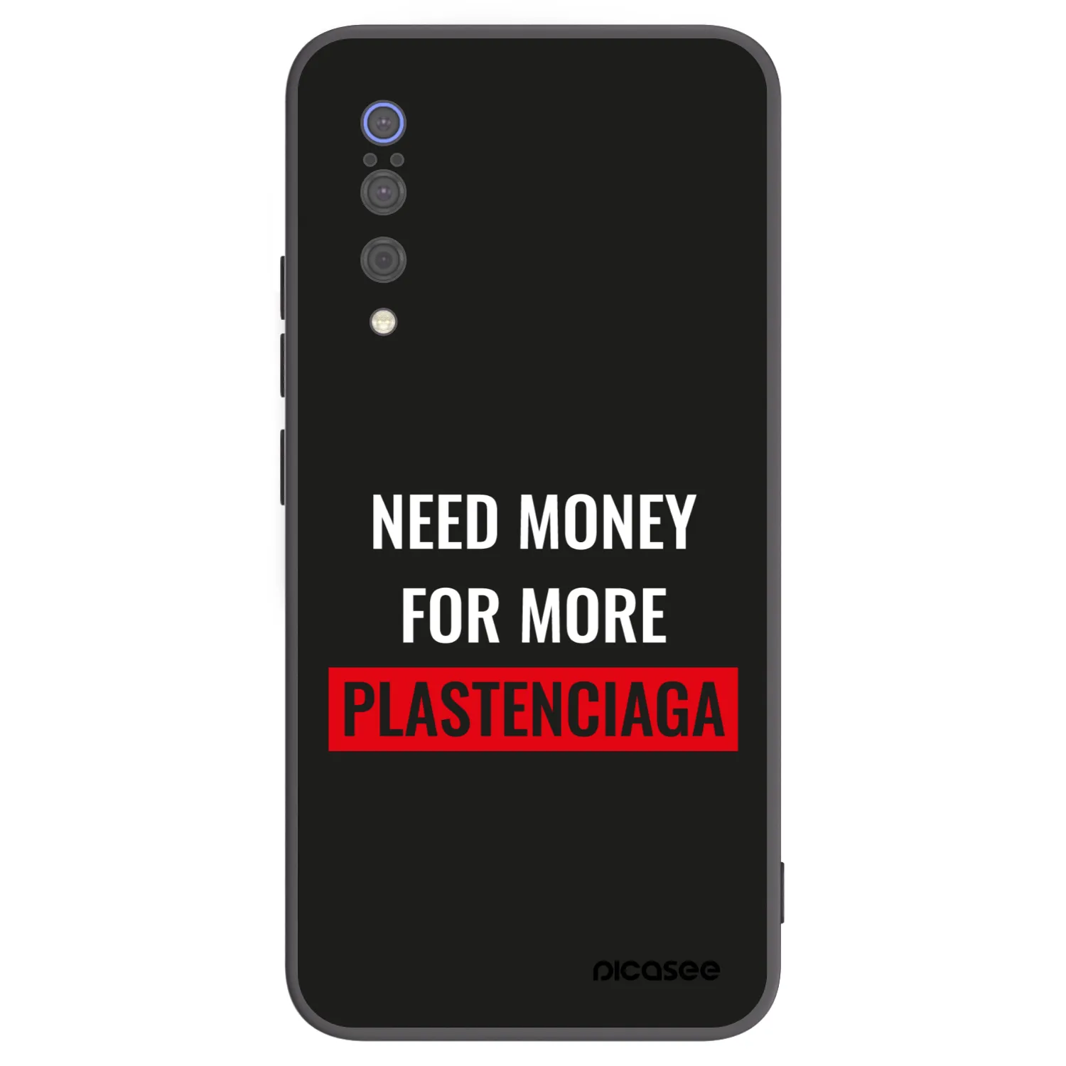 Picasee fekete szilikon tok az alábbi mobiltelefonokra Xiaomi Mi 9 - More PLASTENCIAGA