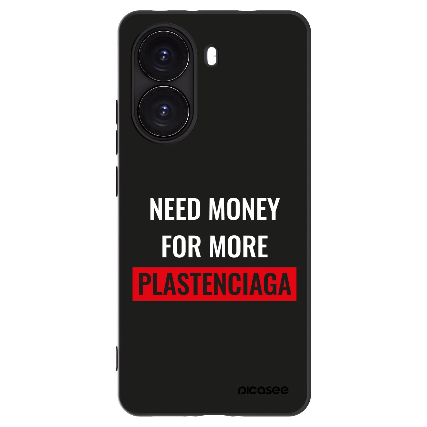 Picasee fekete szilikon tok az alábbi mobiltelefonokra Xiaomi Poco X7 Pro 5G - More PLASTENCIAGA