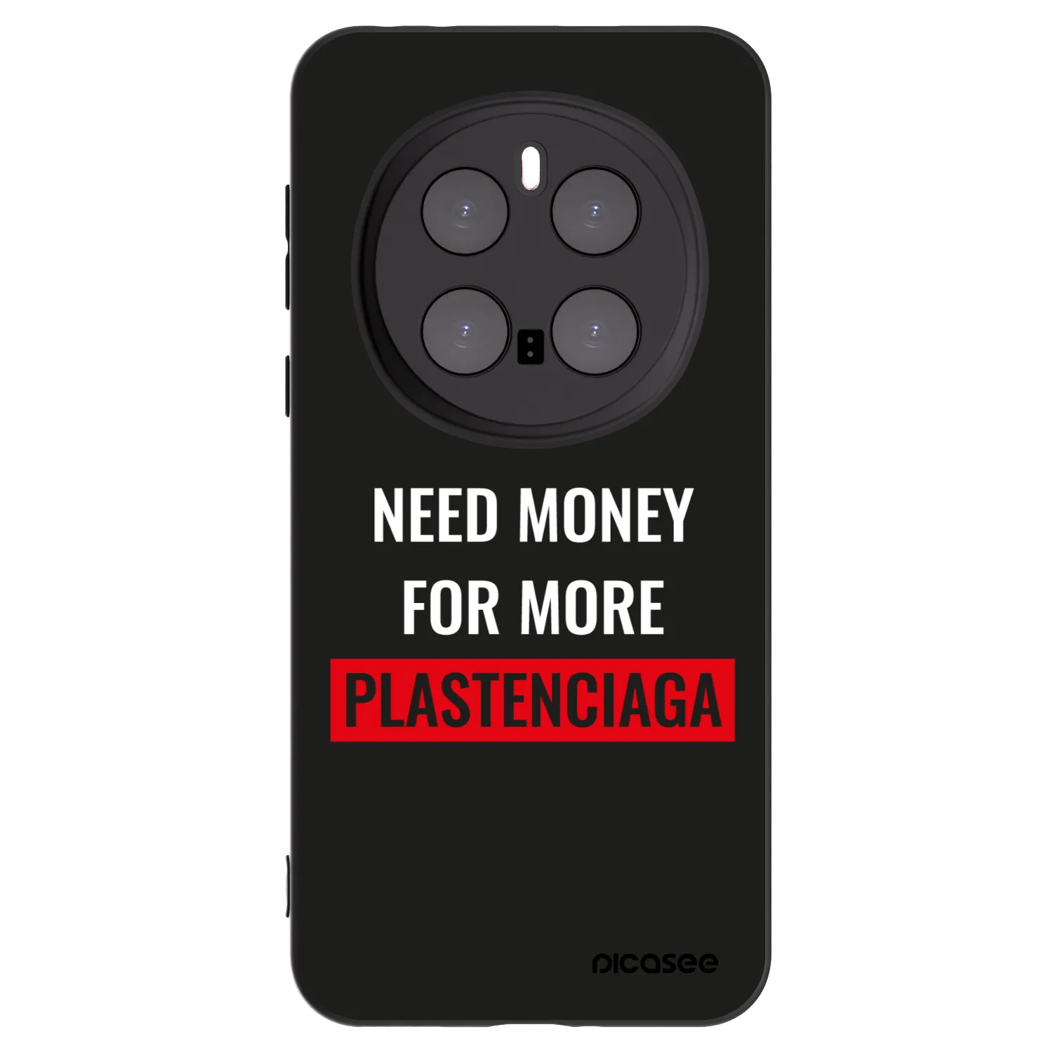 Picasee fekete szilikon tok az alábbi mobiltelefonokra Honor Magic7 Pro 5G - More PLASTENCIAGA