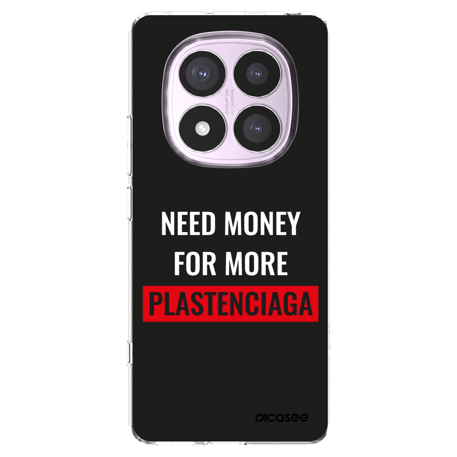 Picasee átlátszó szilikon tok az alábbi mobiltelefonokra Xiaomi Redmi Note 14 Pro 4G - More PLASTENCIAGA