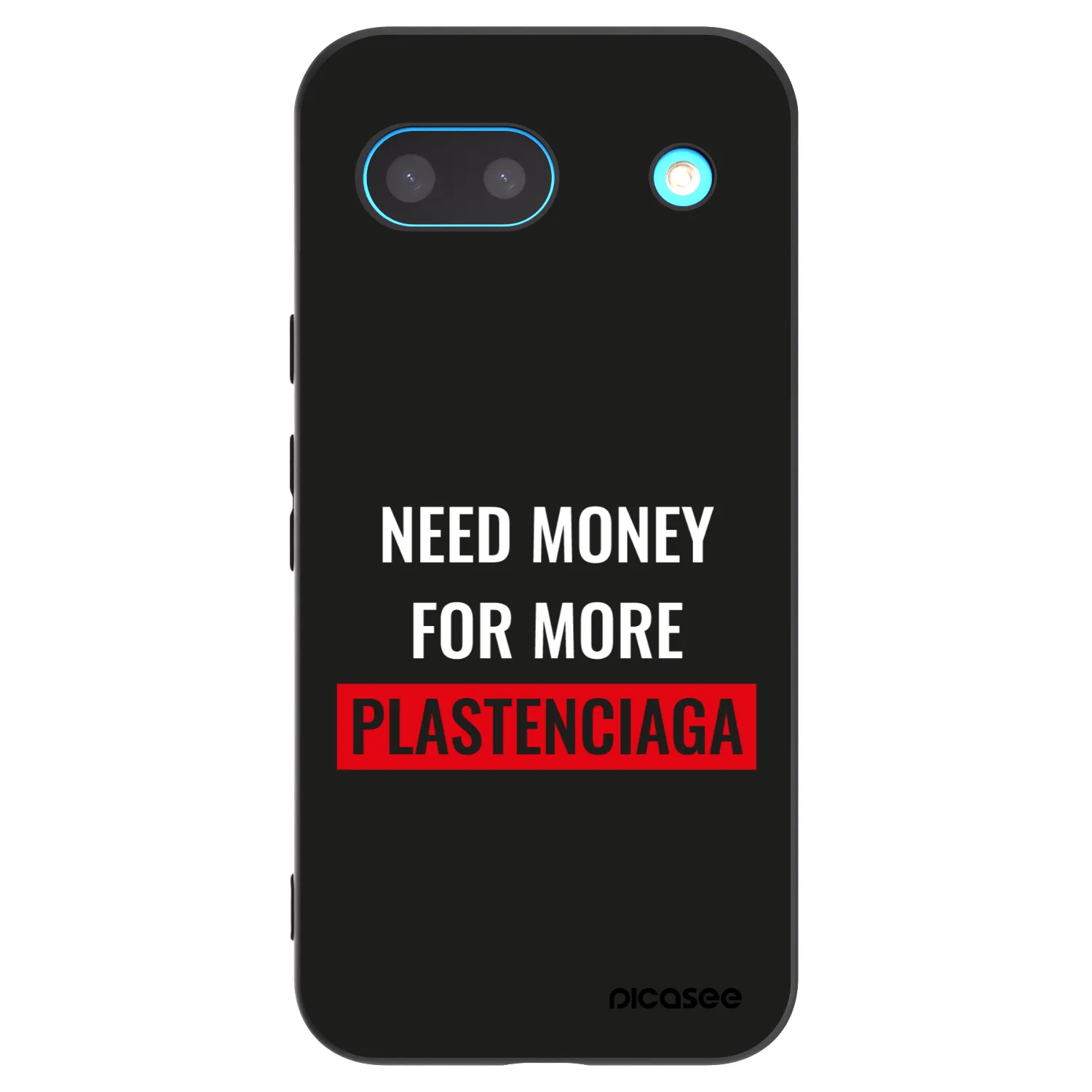 Picasee fekete szilikon tok az alábbi mobiltelefonokra Google Pixel 8a - More PLASTENCIAGA