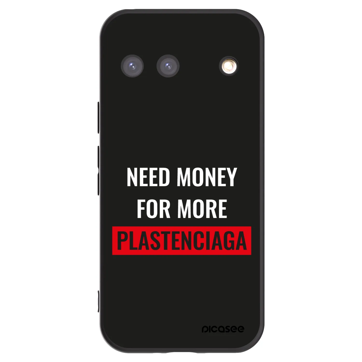 Picasee fekete szilikon tok az alábbi mobiltelefonokra Google Pixel 9 - More PLASTENCIAGA