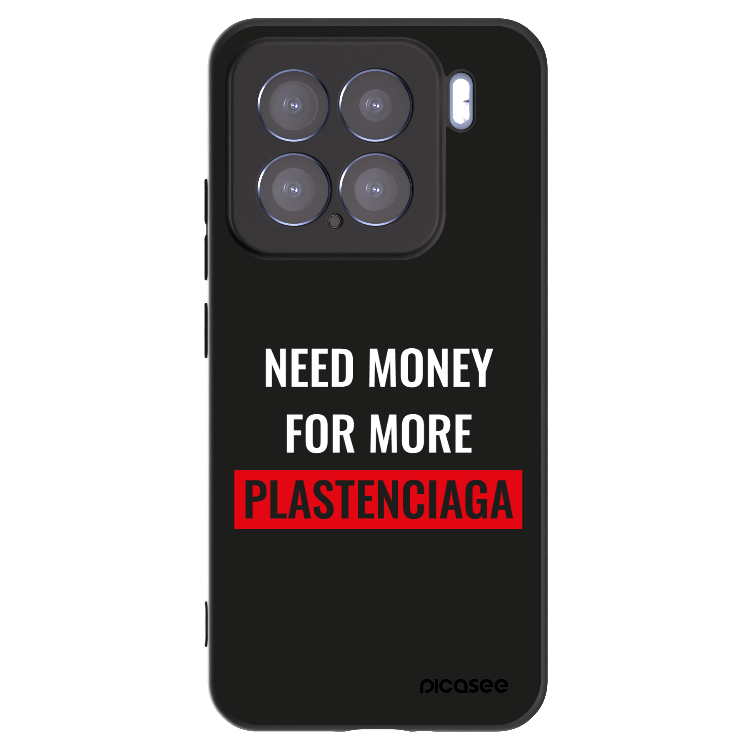 Picasee fekete szilikon tok az alábbi mobiltelefonokra Xiaomi 15 - More PLASTENCIAGA