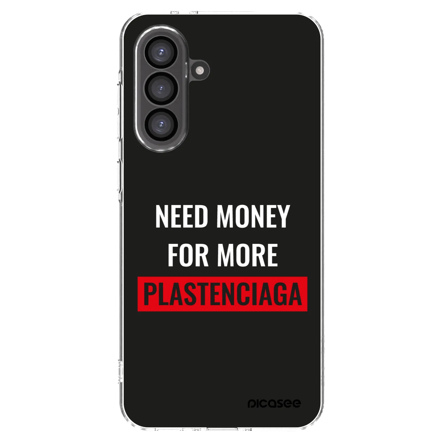 Picasee átlátszó szilikon tok az alábbi mobiltelefonokra Samsung Galaxy A56 5G A566B - More PLASTENCIAGA