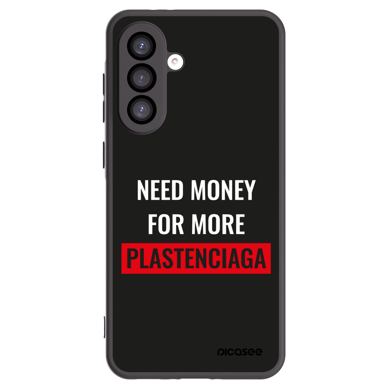 Picasee fekete szilikon tok az alábbi mobiltelefonokra Samsung Galaxy A26 5G A266B - More PLASTENCIAGA