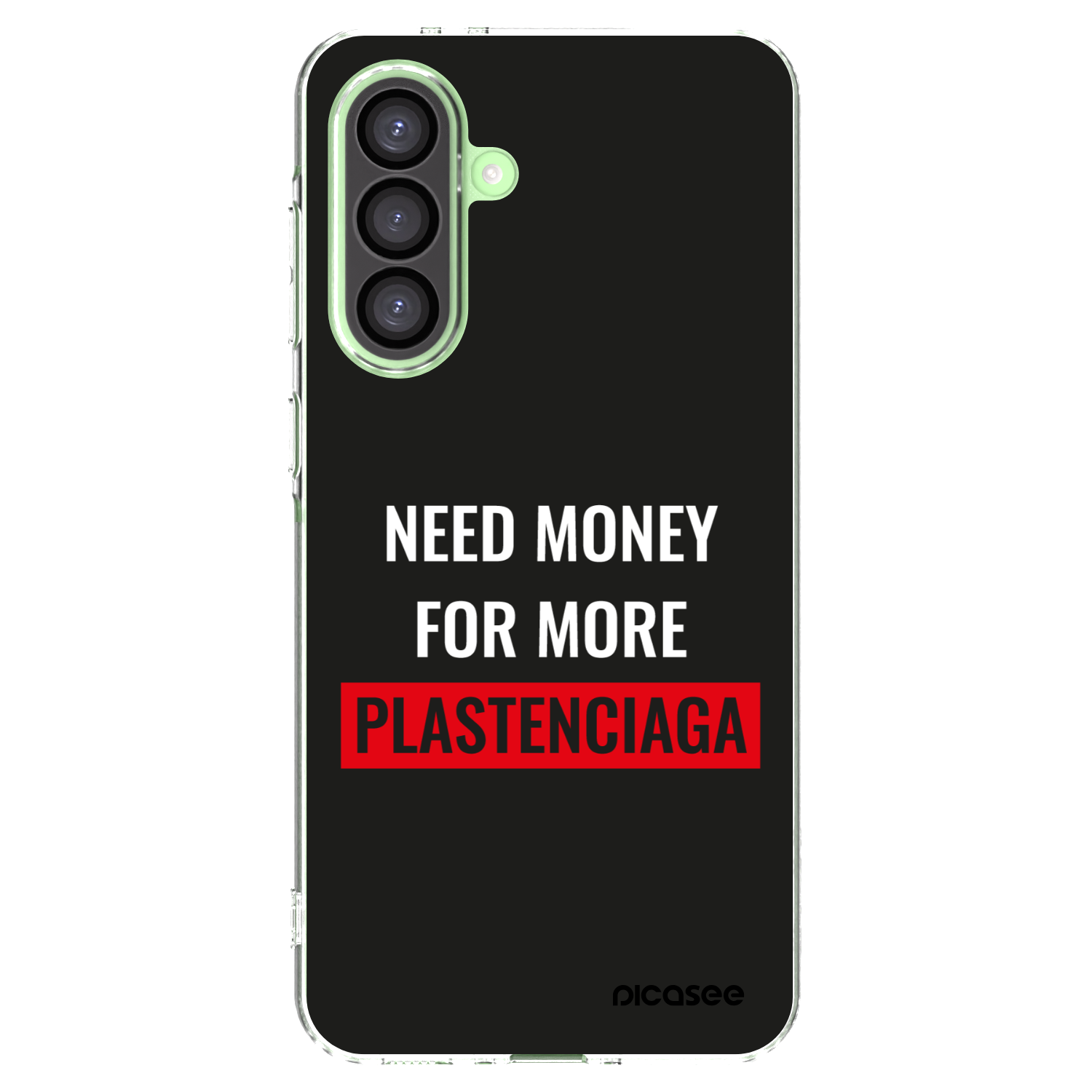 Picasee átlátszó szilikon tok az alábbi mobiltelefonokra Samsung Galaxy A26 5G A266B - More PLASTENCIAGA