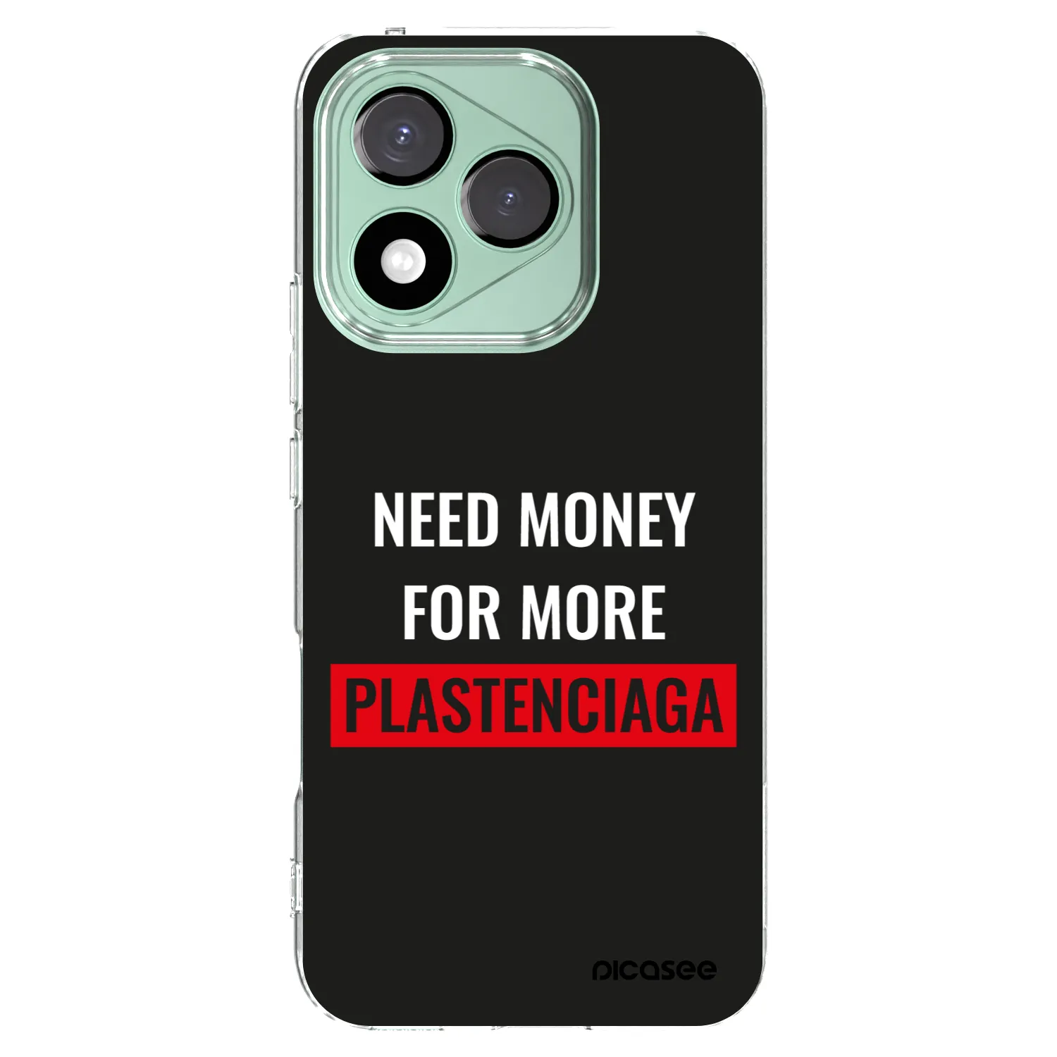 Picasee átlátszó szilikon tok az alábbi mobiltelefonokra Honor 400 Lite 5G - More PLASTENCIAGA